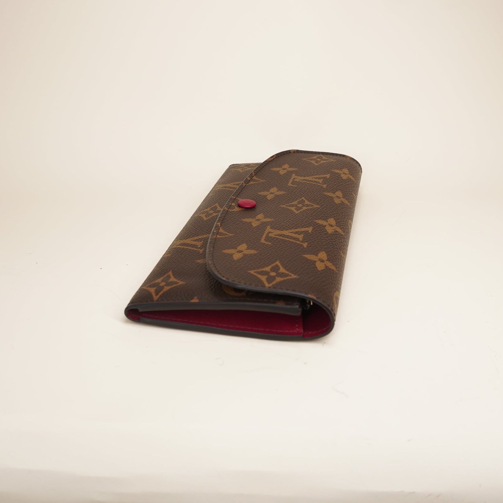 LV Emilie Monogram Coated Canvas Wallet