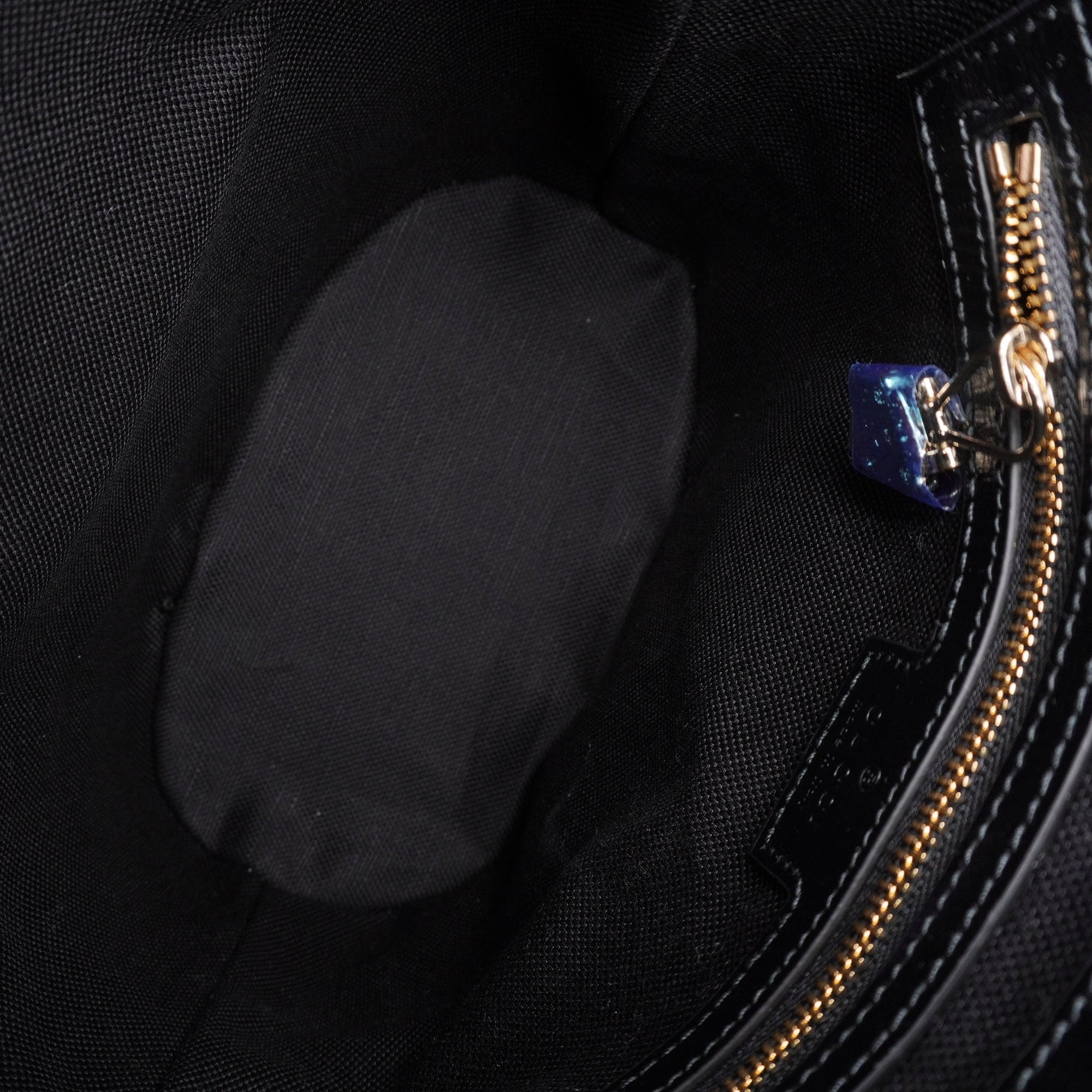 PRE-OWNED GG Jackie Mini Bucket Black Shoulder bag