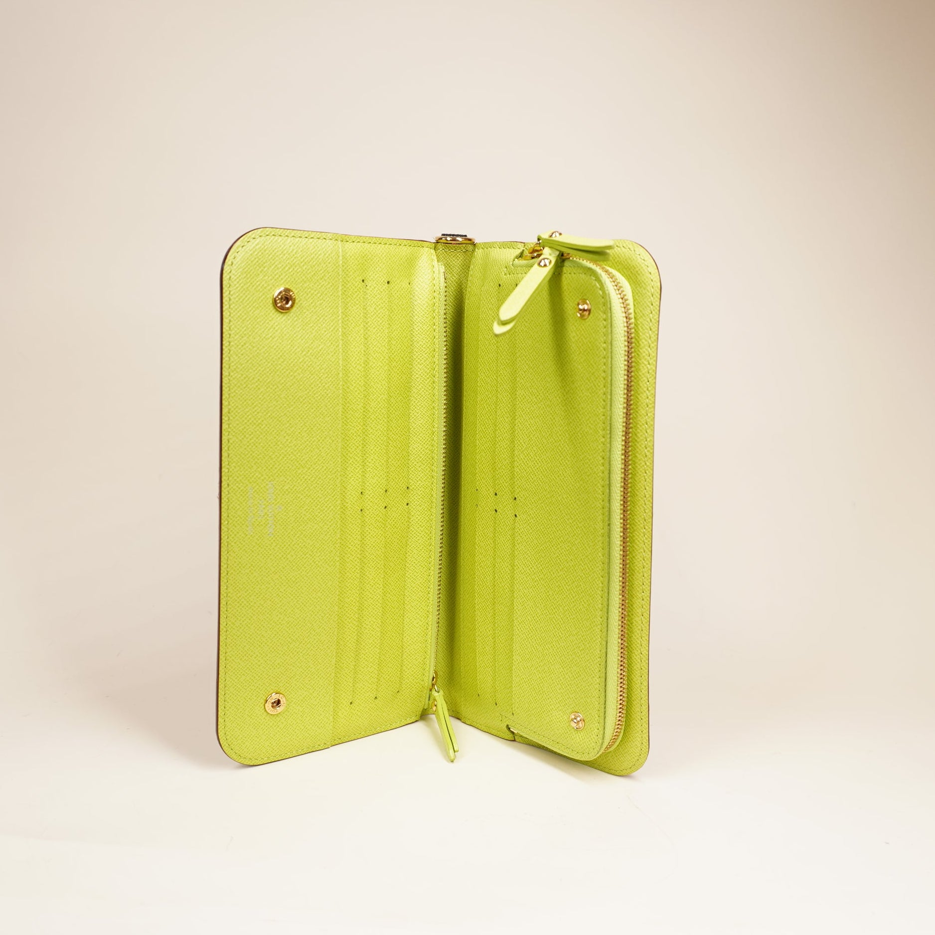 PRE-OWNED LV Monogram Canvas Multicolor Insolite Wallet