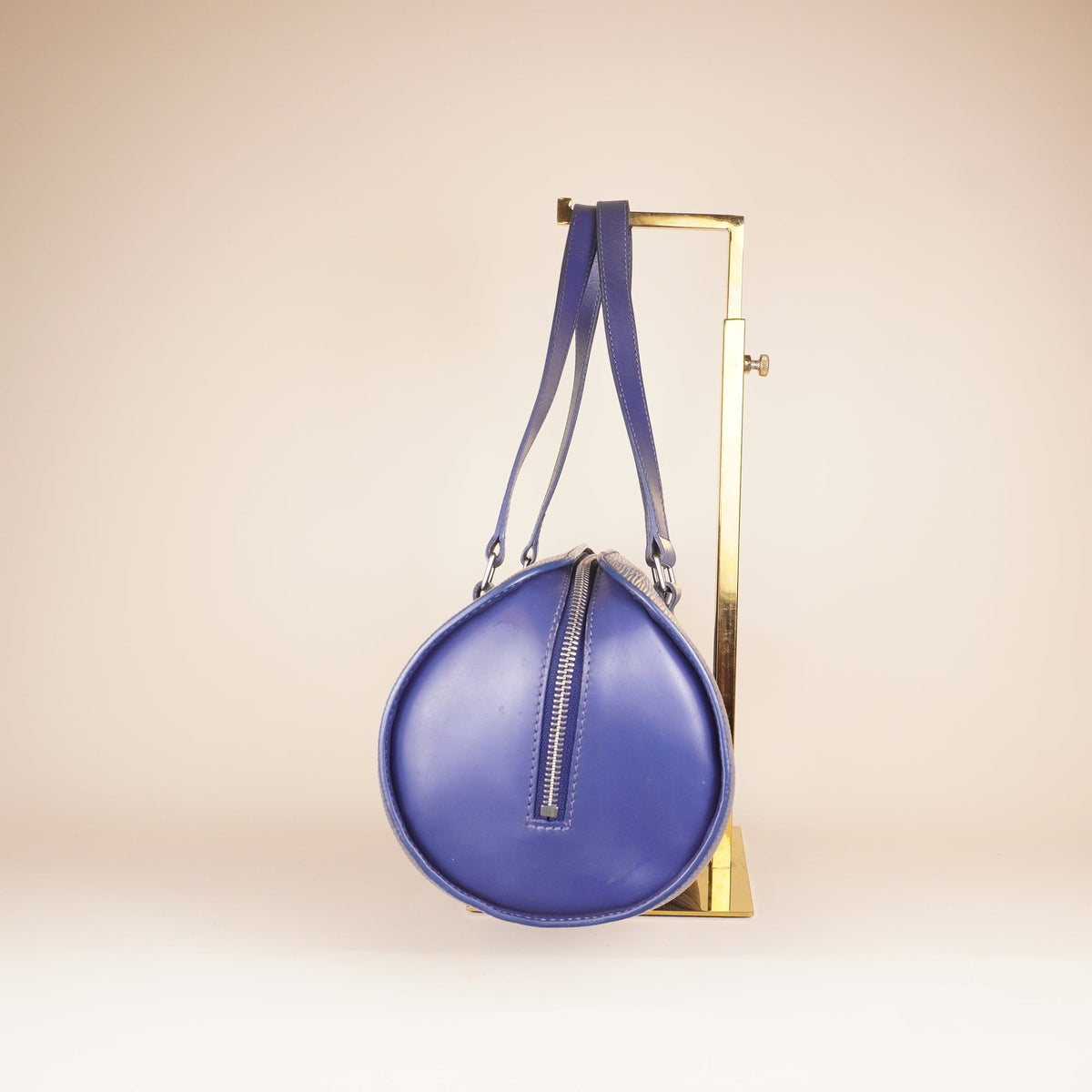 PRE-OWNED LV Epi Leather Shoulder bags Blue Papillon