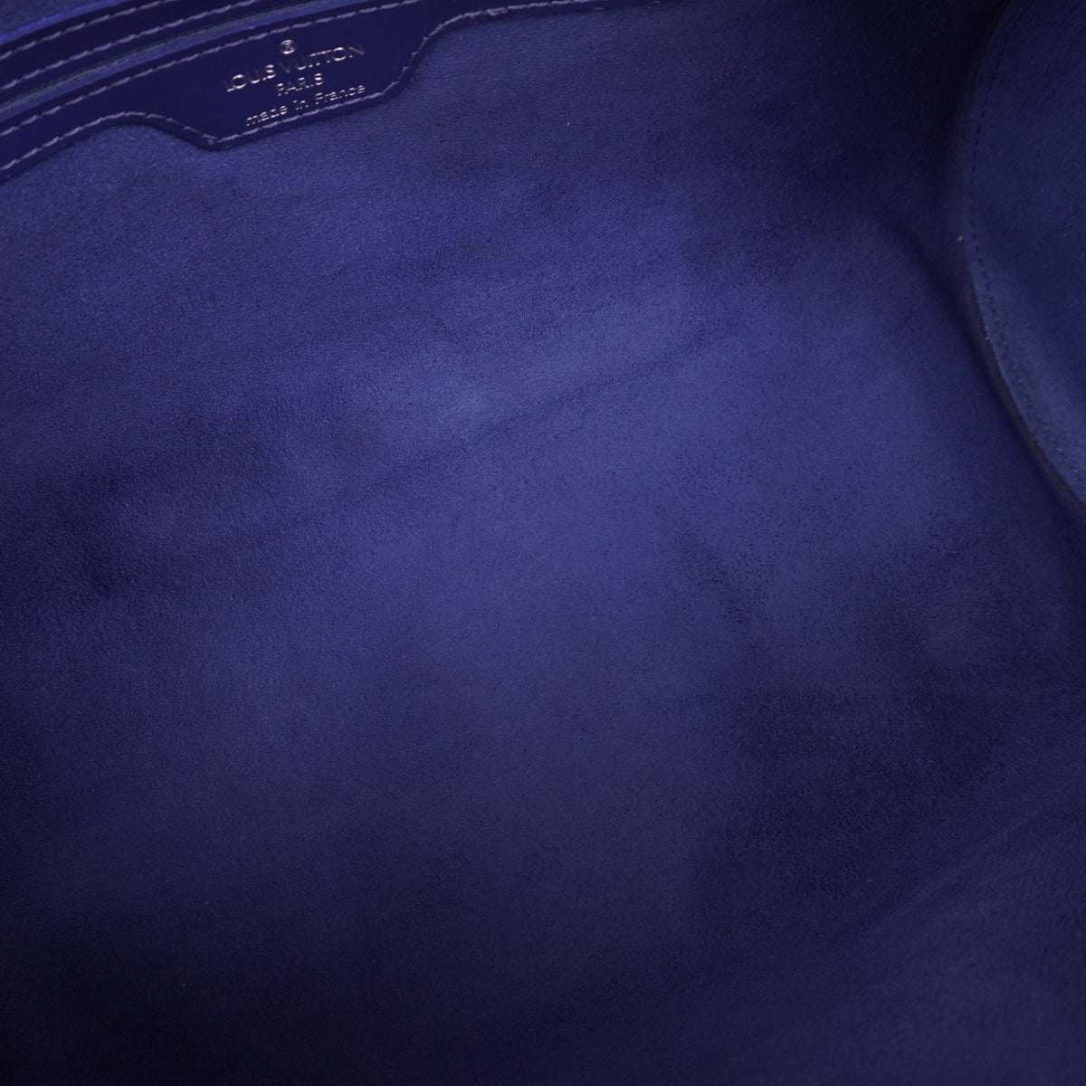 PRE-OWNED LV Epi Leather Shoulder bags Blue Papillon