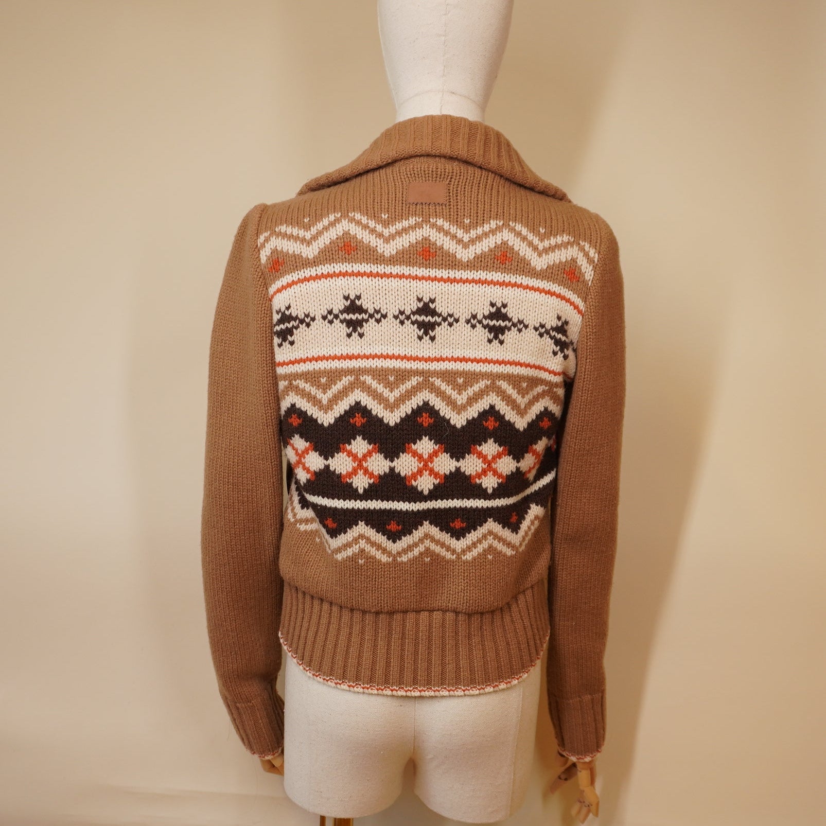 PRE-OWNED BURBERRY Blue Label Lightweight Jacket Light Brown Women's Size 38