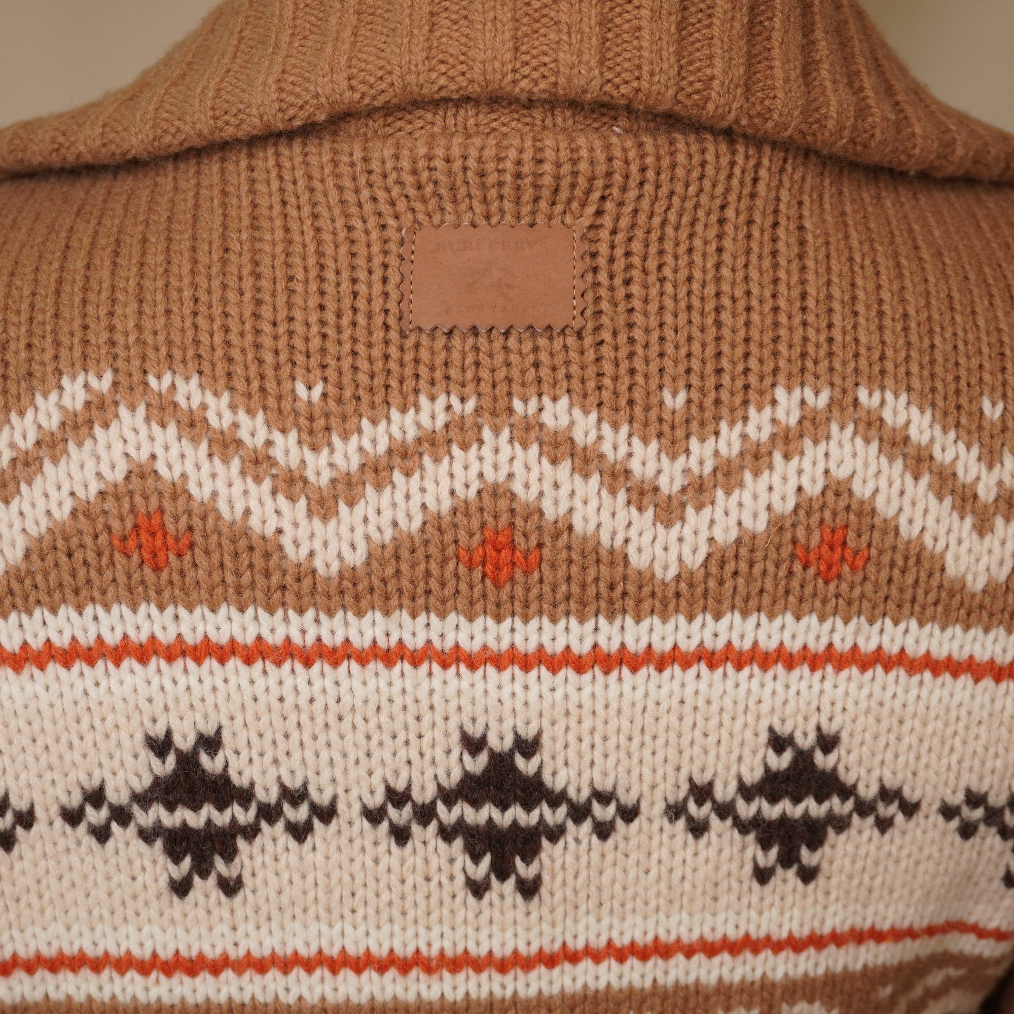 PRE-OWNED BURBERRY Blue Label Lightweight Jacket Light Brown Women's Size 38