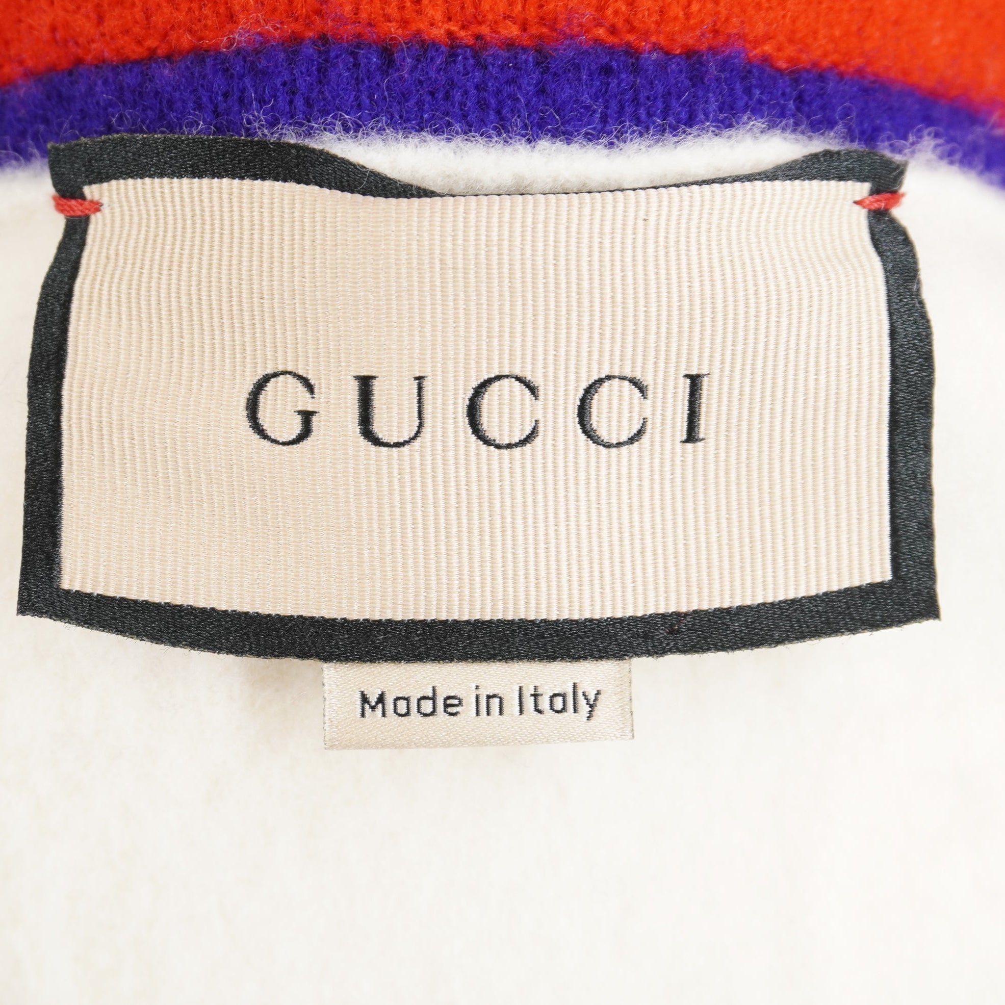PRE-OWNED GUCCI Cardigan Wool Cream Women's S