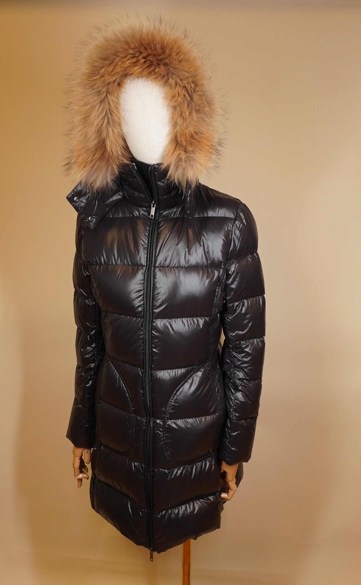 PRE-OWNED Burberry LONDON Down Coat Black Women's M