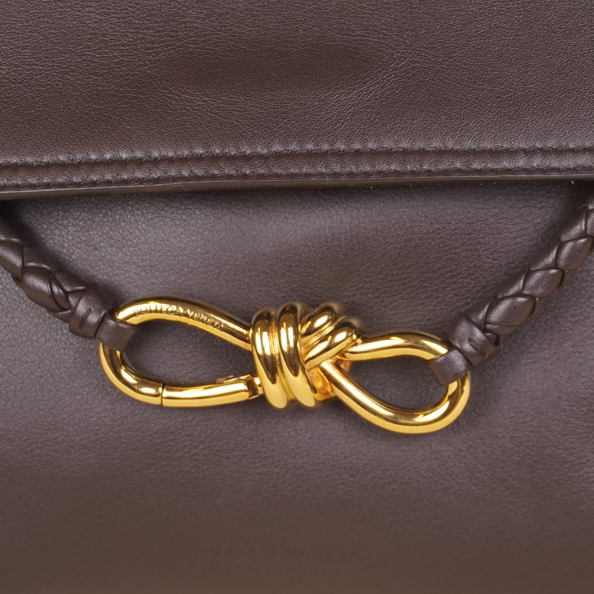 PRE-OWNED Silky Calfskin Small Ciao Ciao Shoulder Bag