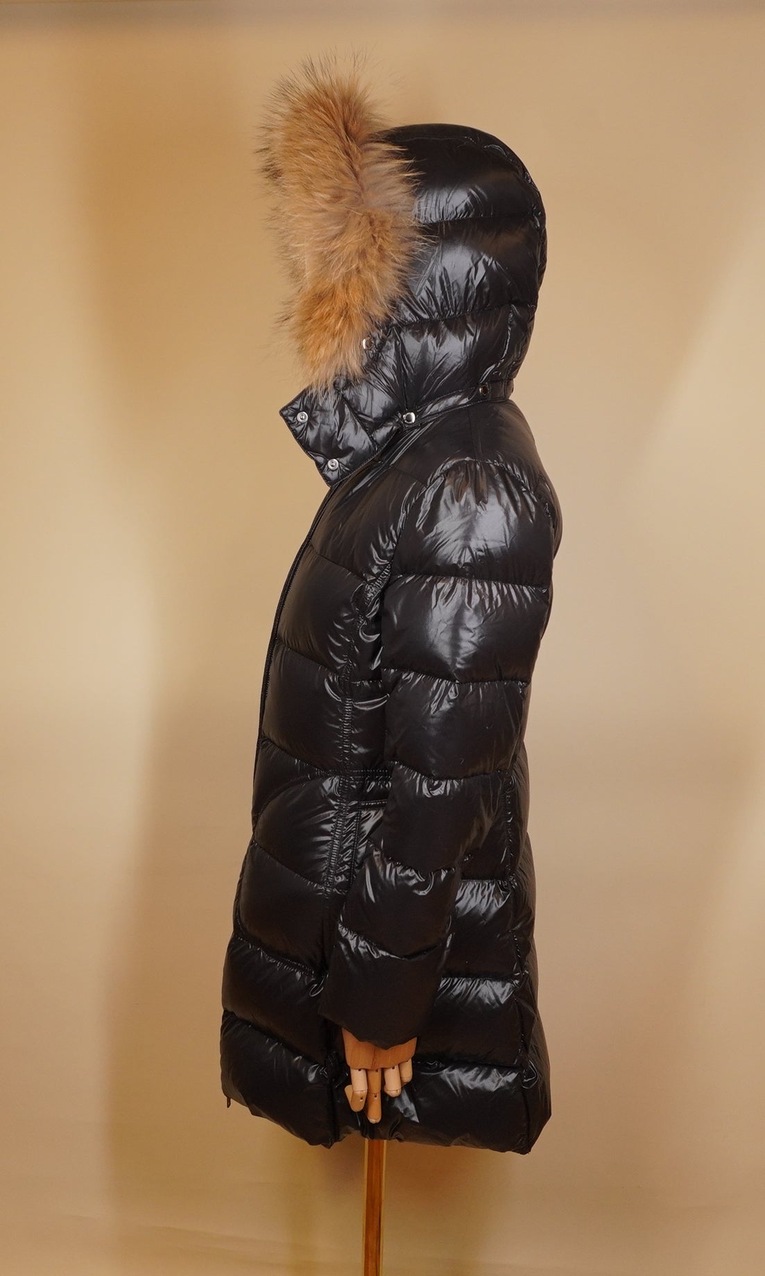 PRE-OWNED Burberry LONDON Down Coat Black Women's M