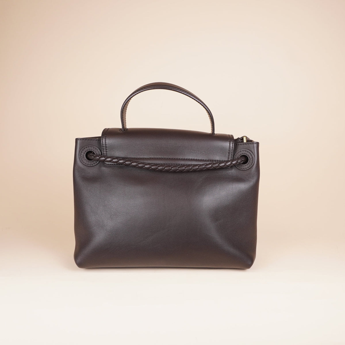 PRE-OWNED Silky Calfskin Small Ciao Ciao Shoulder Bag