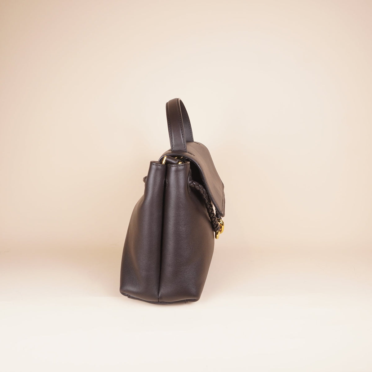 PRE-OWNED Silky Calfskin Small Ciao Ciao Shoulder Bag