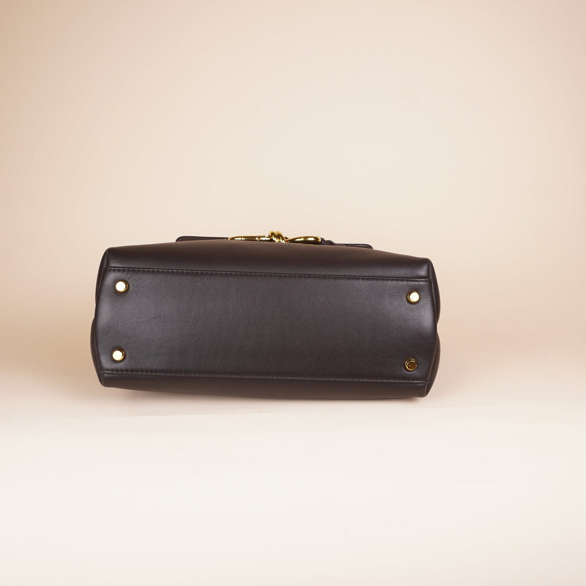 PRE-OWNED Silky Calfskin Small Ciao Ciao Shoulder Bag