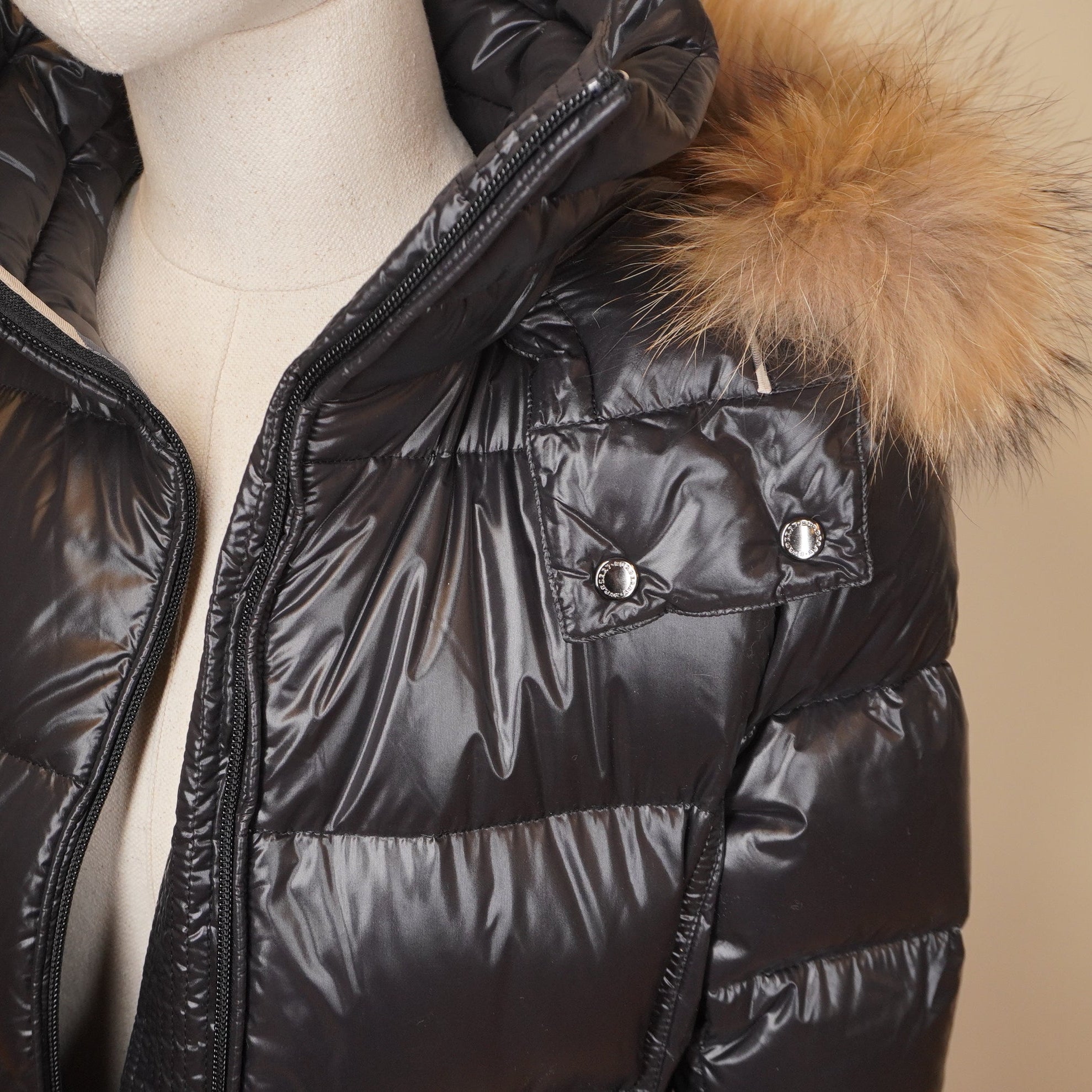 PRE-OWNED Burberry LONDON Down Coat Black Women's M
