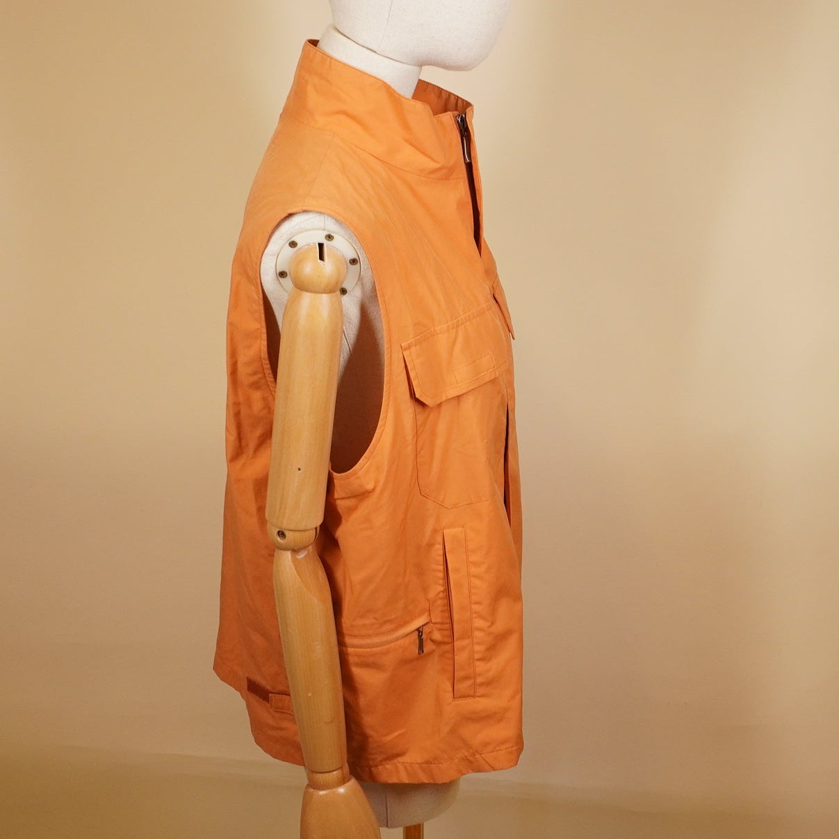 PRE-OWNED Burberry LONDON Vest Light Brown Men's F