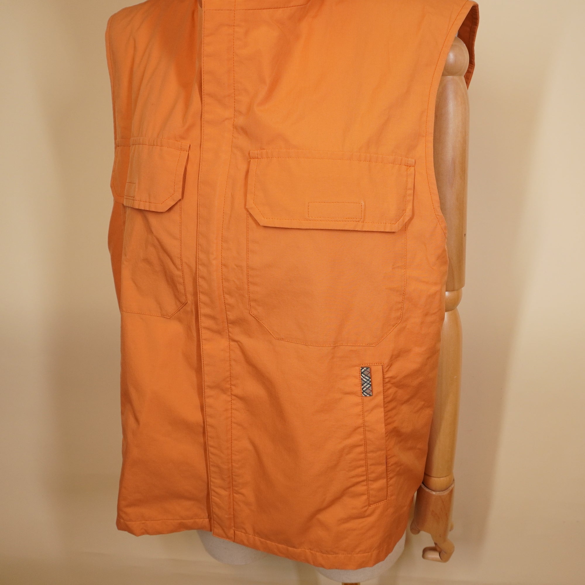 PRE-OWNED Burberry LONDON Vest Light Brown Men's F