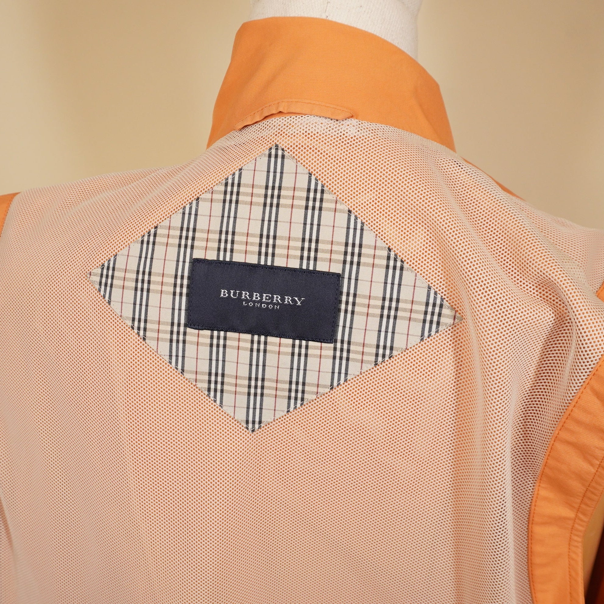 PRE-OWNED Burberry LONDON Vest Light Brown Men's F