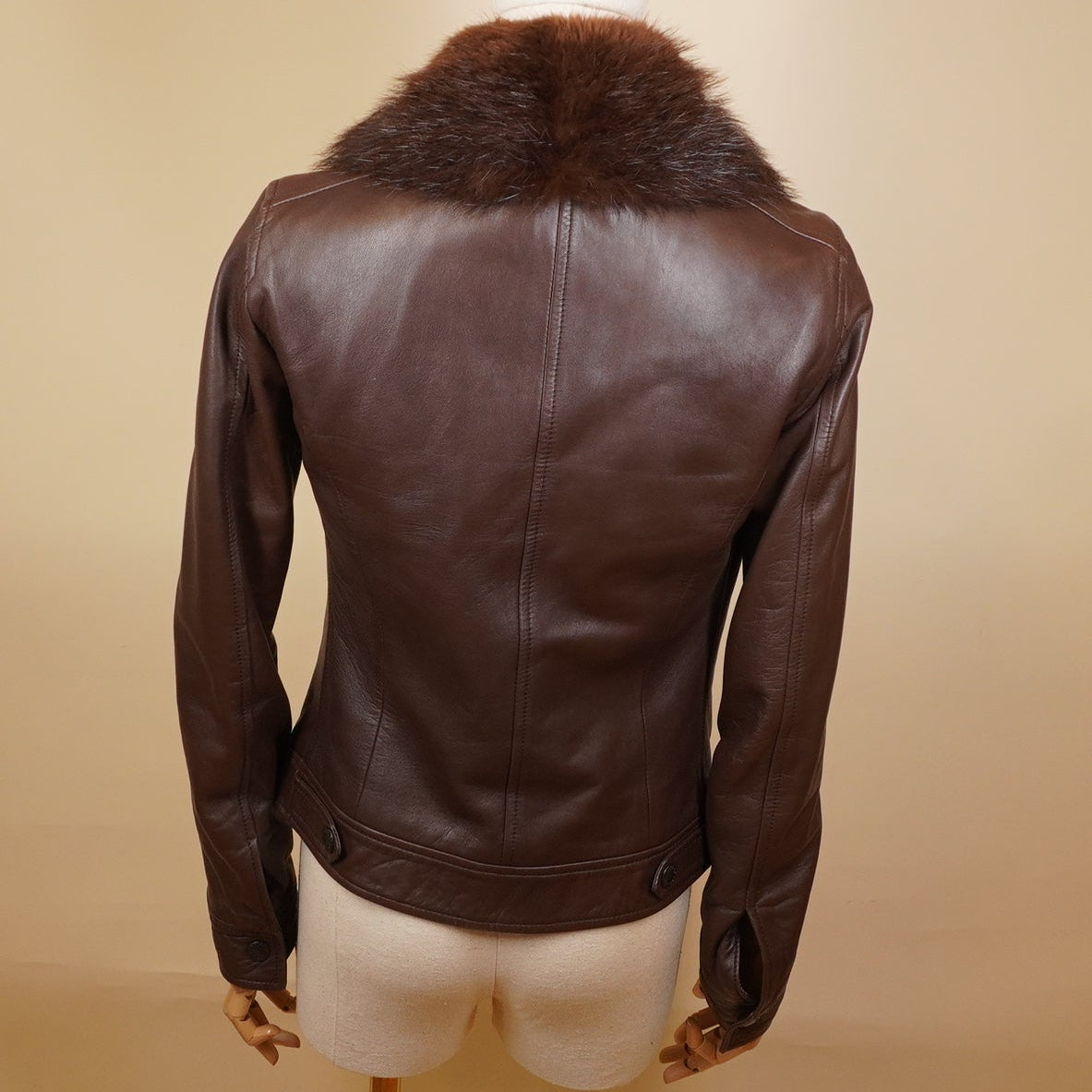 PRE-OWNED D&G Lightweight Jacket Dark Brown Women's XS