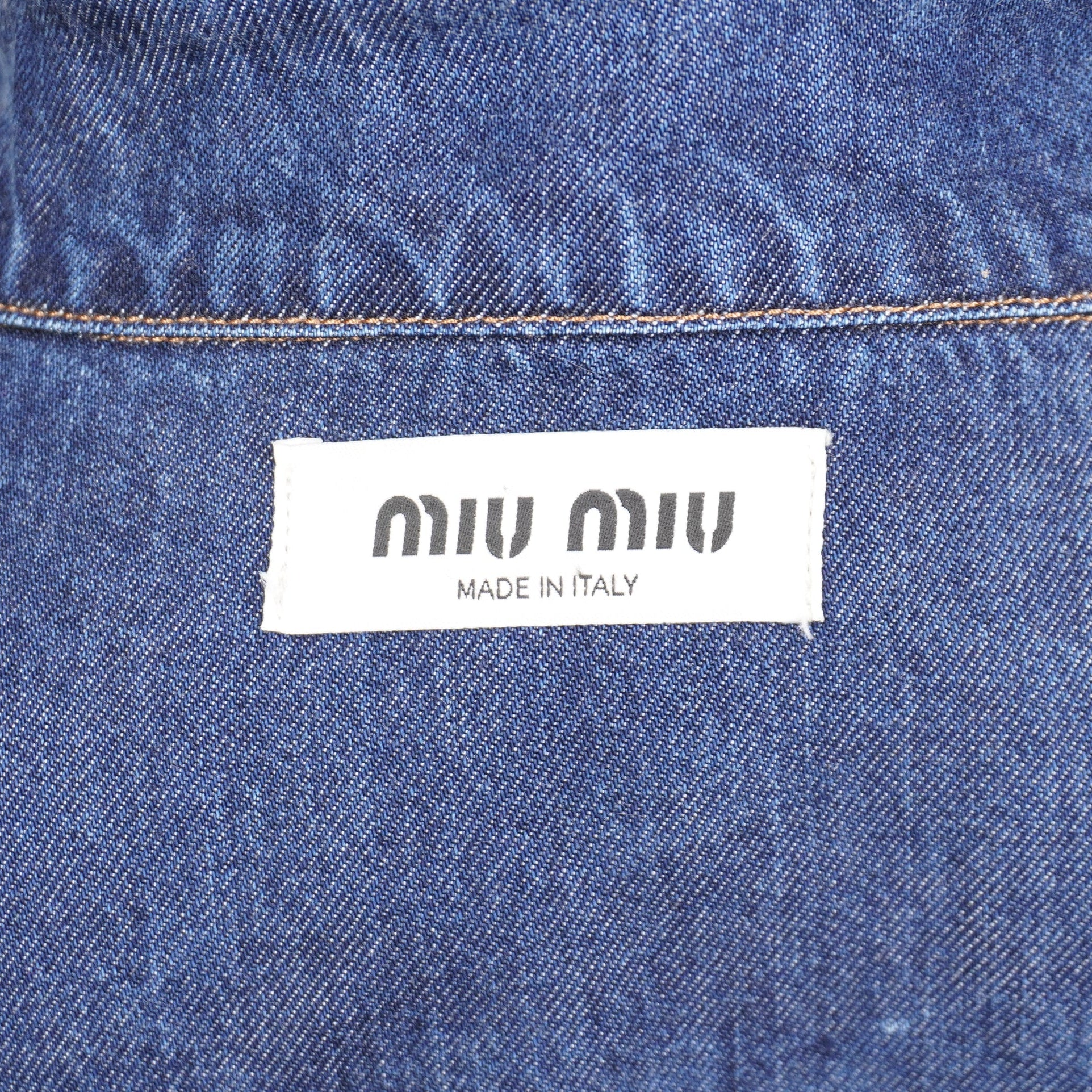 PRE-OWNED Denim Shirt Lyocell Women's S