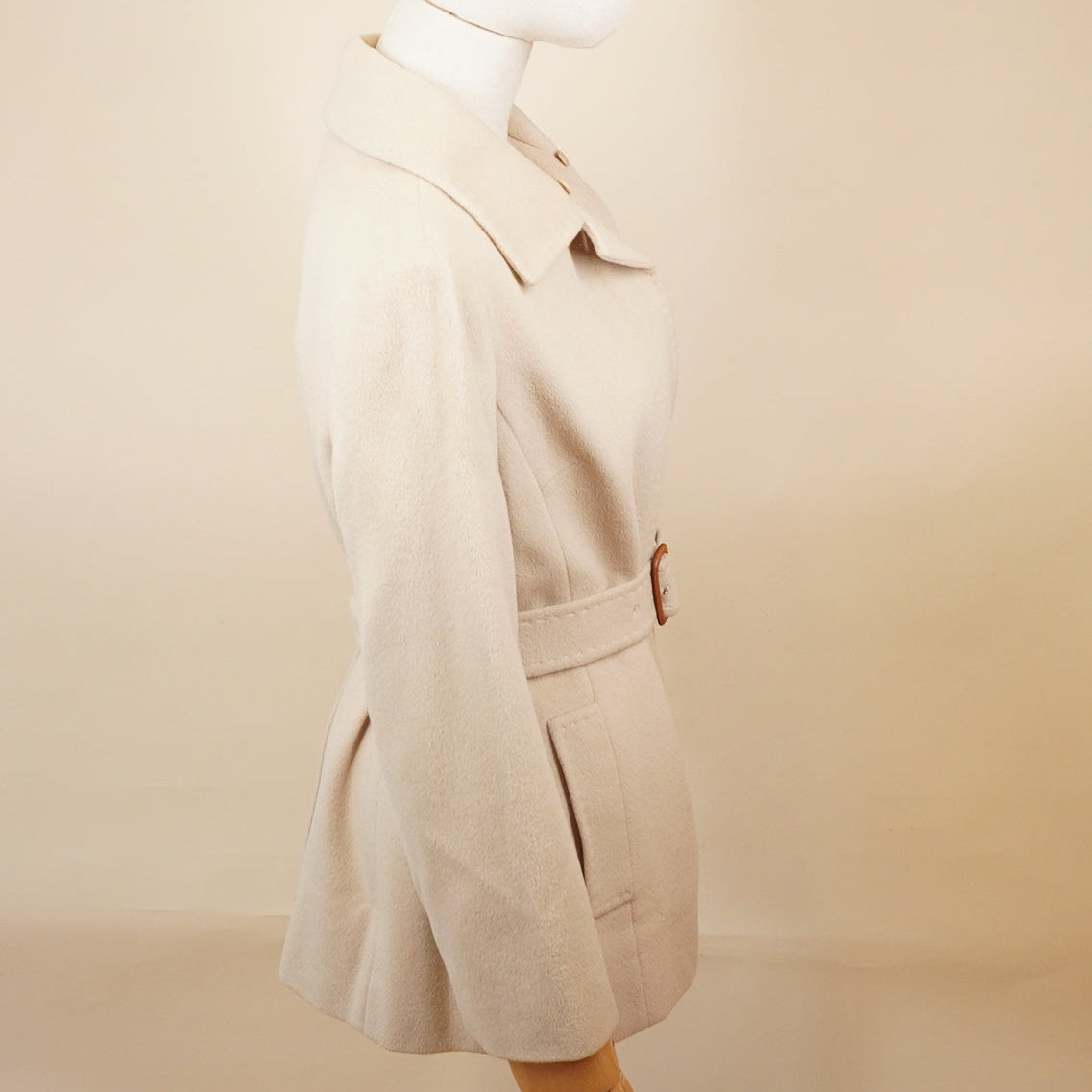 PRE-OWNED Burberry LONDON Coat Beige Women's S