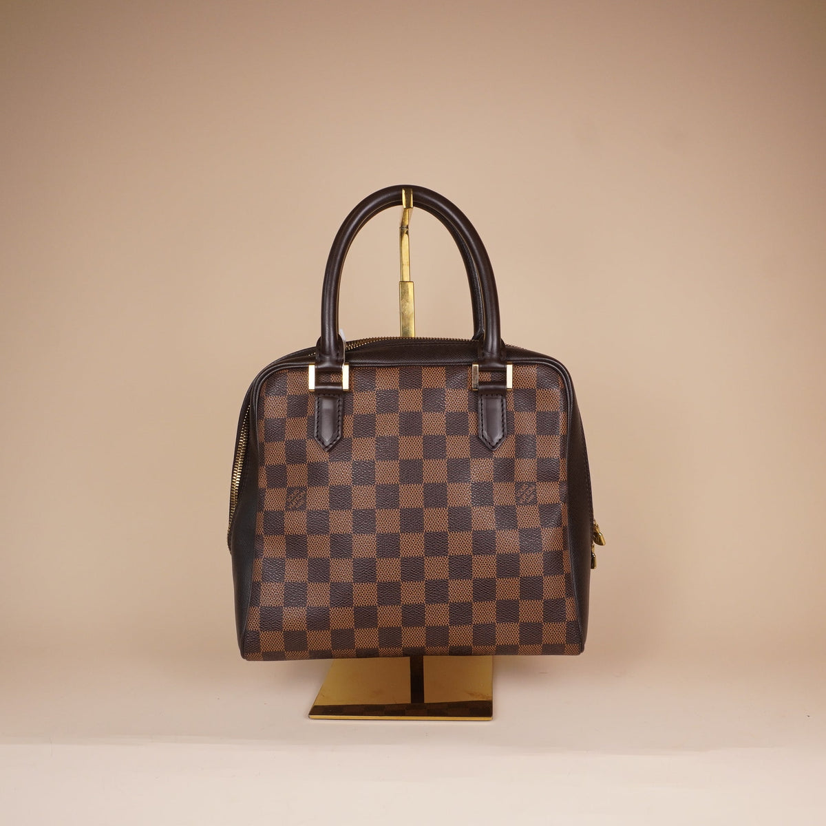 PRE-OWNED LV Damier Canvas Brera Bag