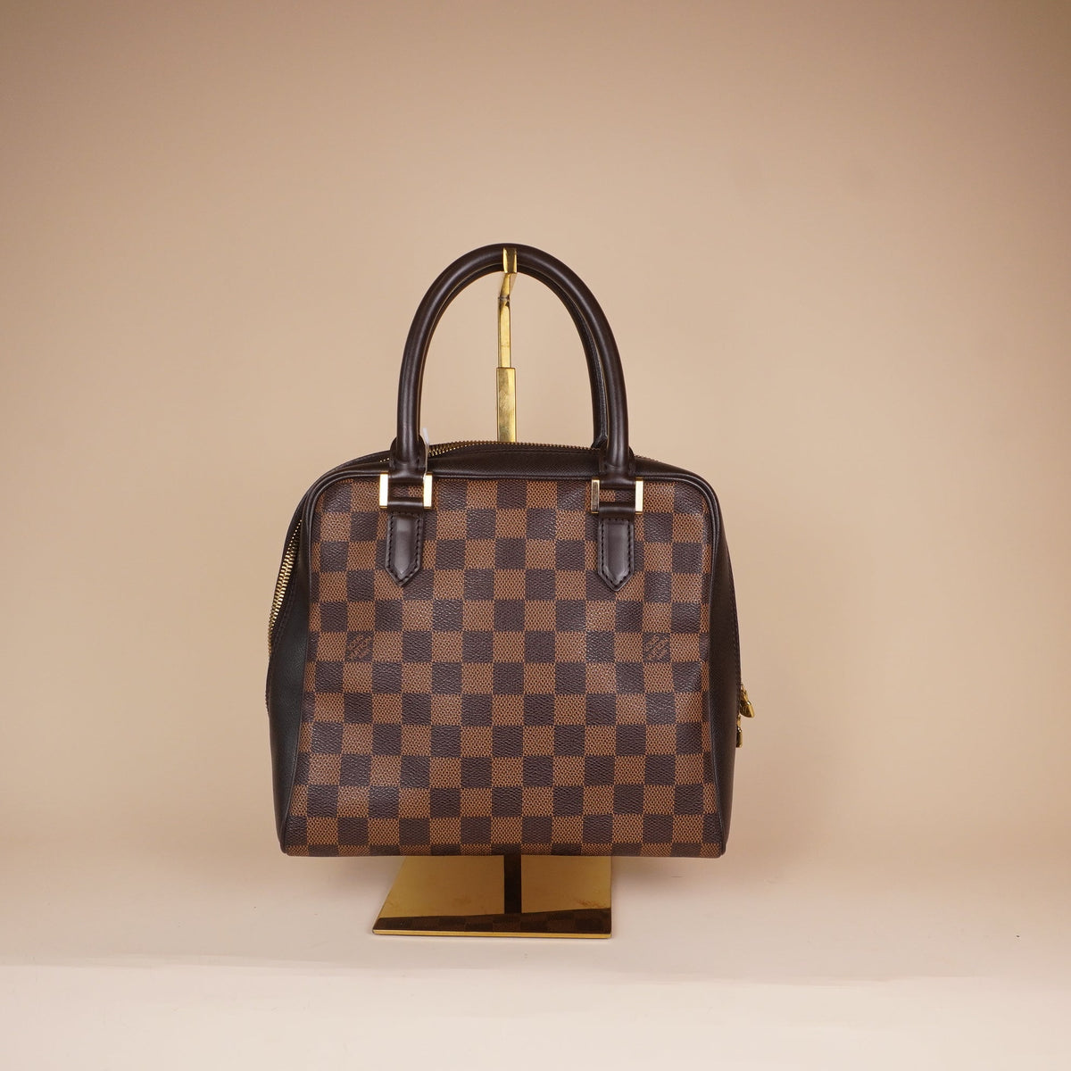 PRE-OWNED LV Damier Canvas Brera Bag