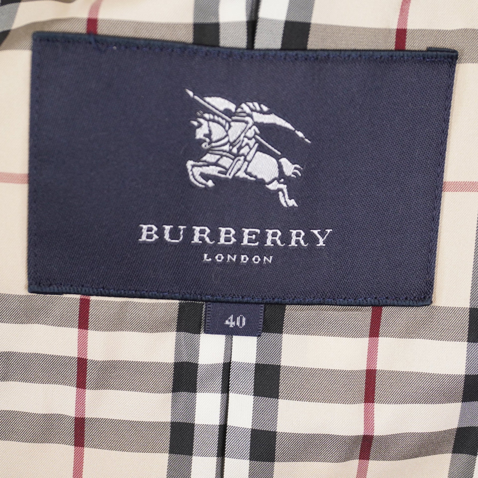 PRE-OWNED Burberry LONDON Coat Beige Women's S