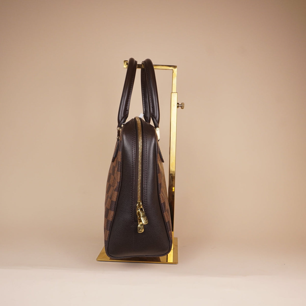 PRE-OWNED LV Damier Canvas Brera Bag