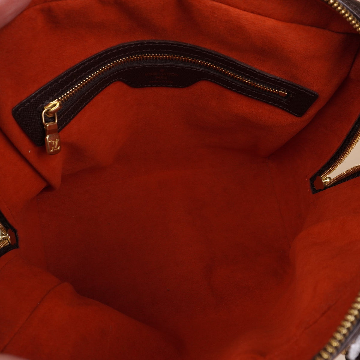 PRE-OWNED LV Damier Canvas Brera Bag