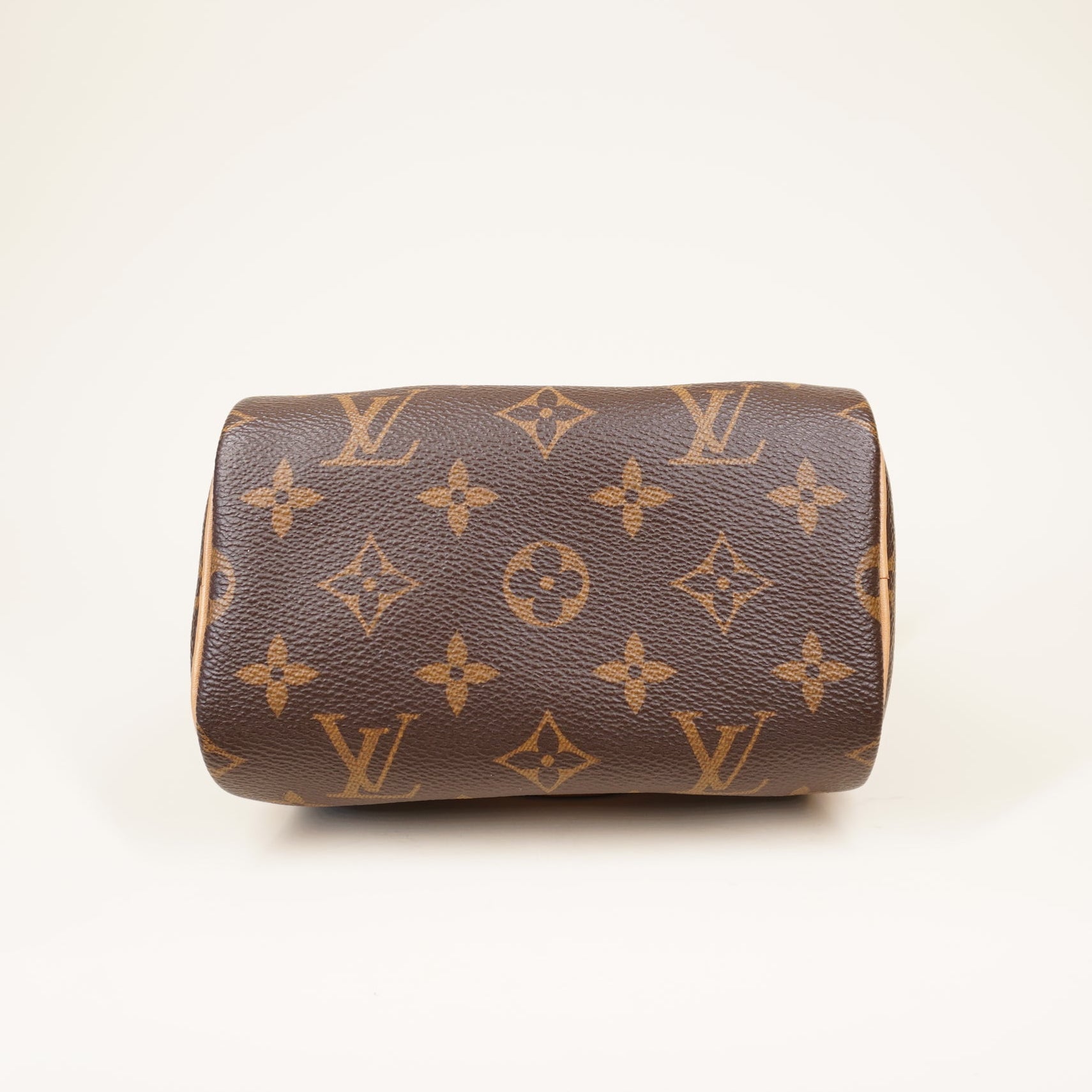 PRE-OWNED LV Speedy Nano Monogram Shoulder Bag