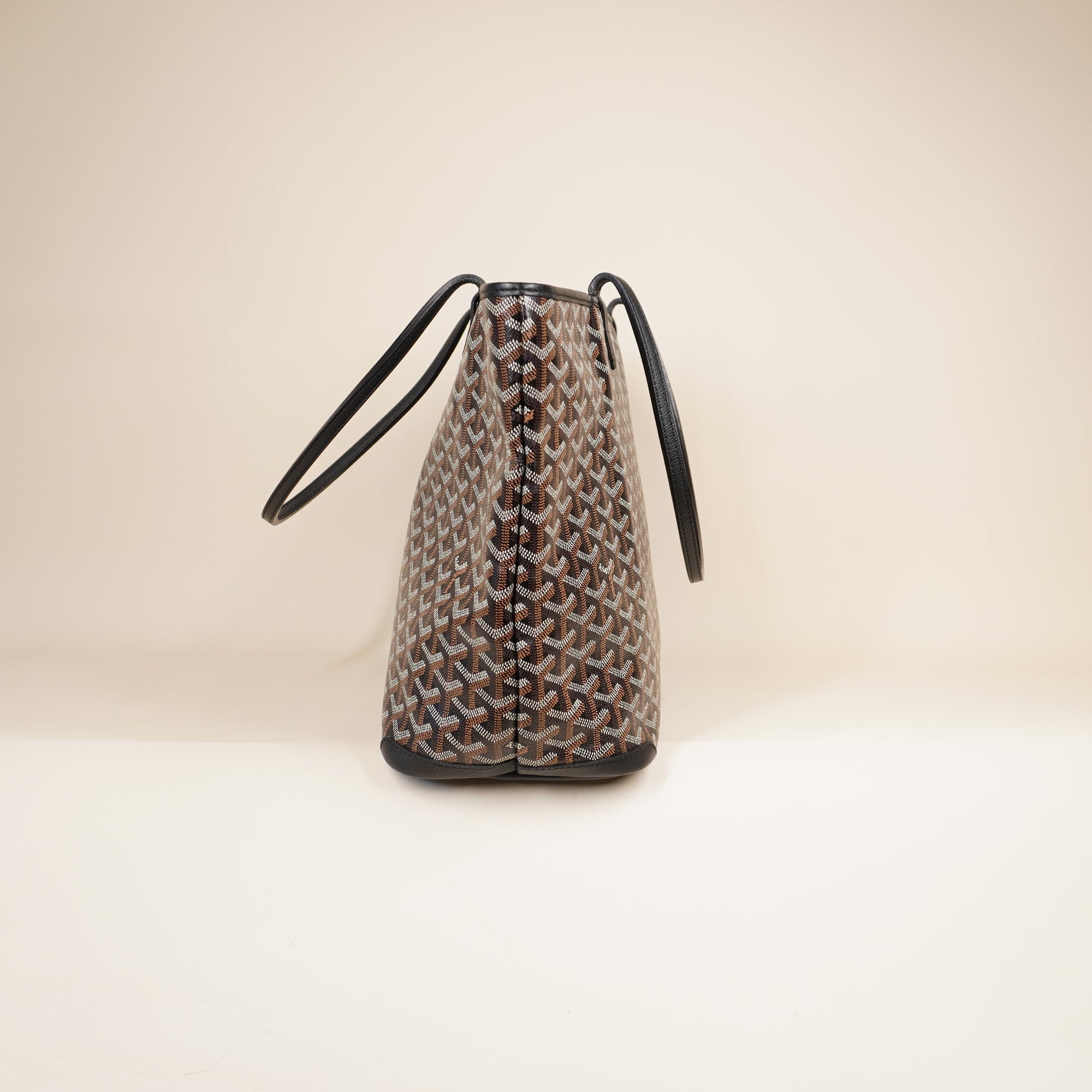 PRE-OWNED Artois MM Canvas Shoulder Bag Black