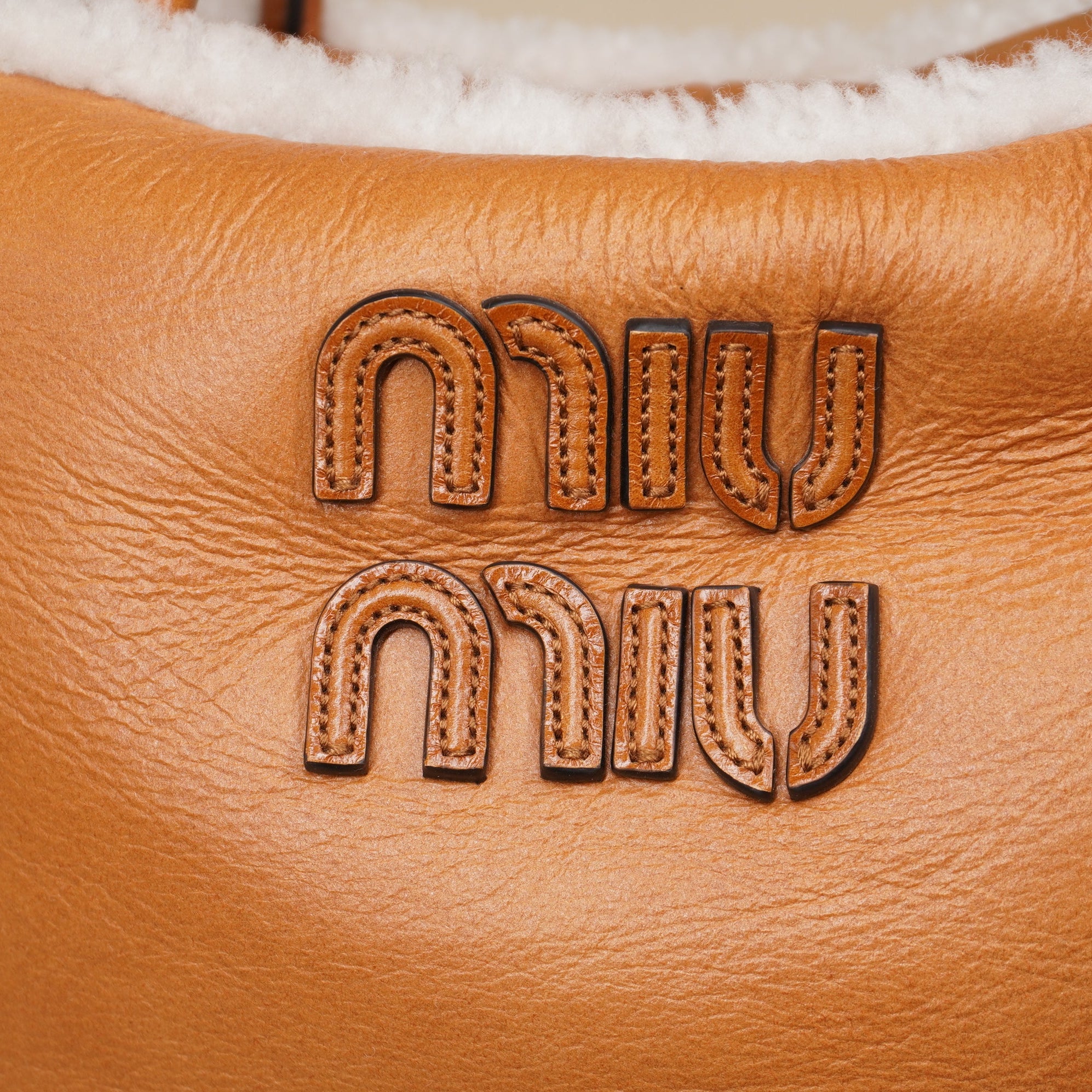 PRE-OWNED Beau Large leather Camel Tote Shoulder Bag