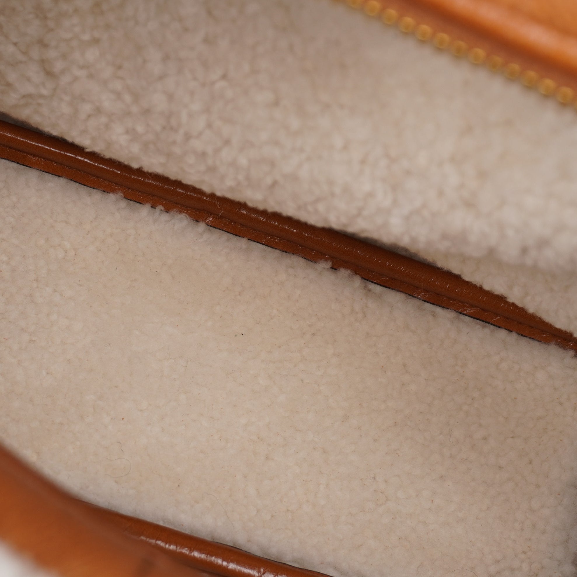 PRE-OWNED Beau Large leather Camel Tote Shoulder Bag