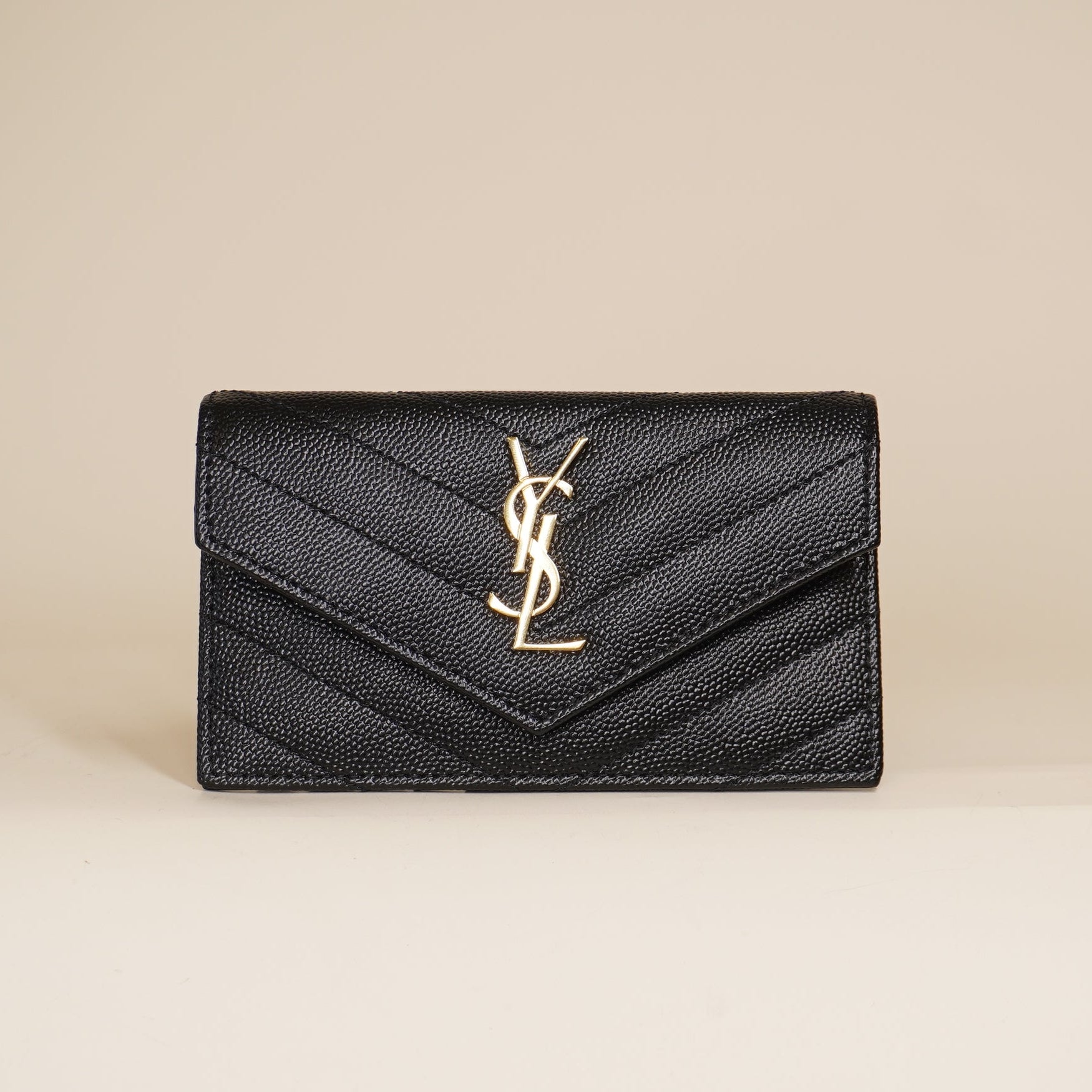 PRE-OWNED Cassandre Matelasse Envelope Card Holder