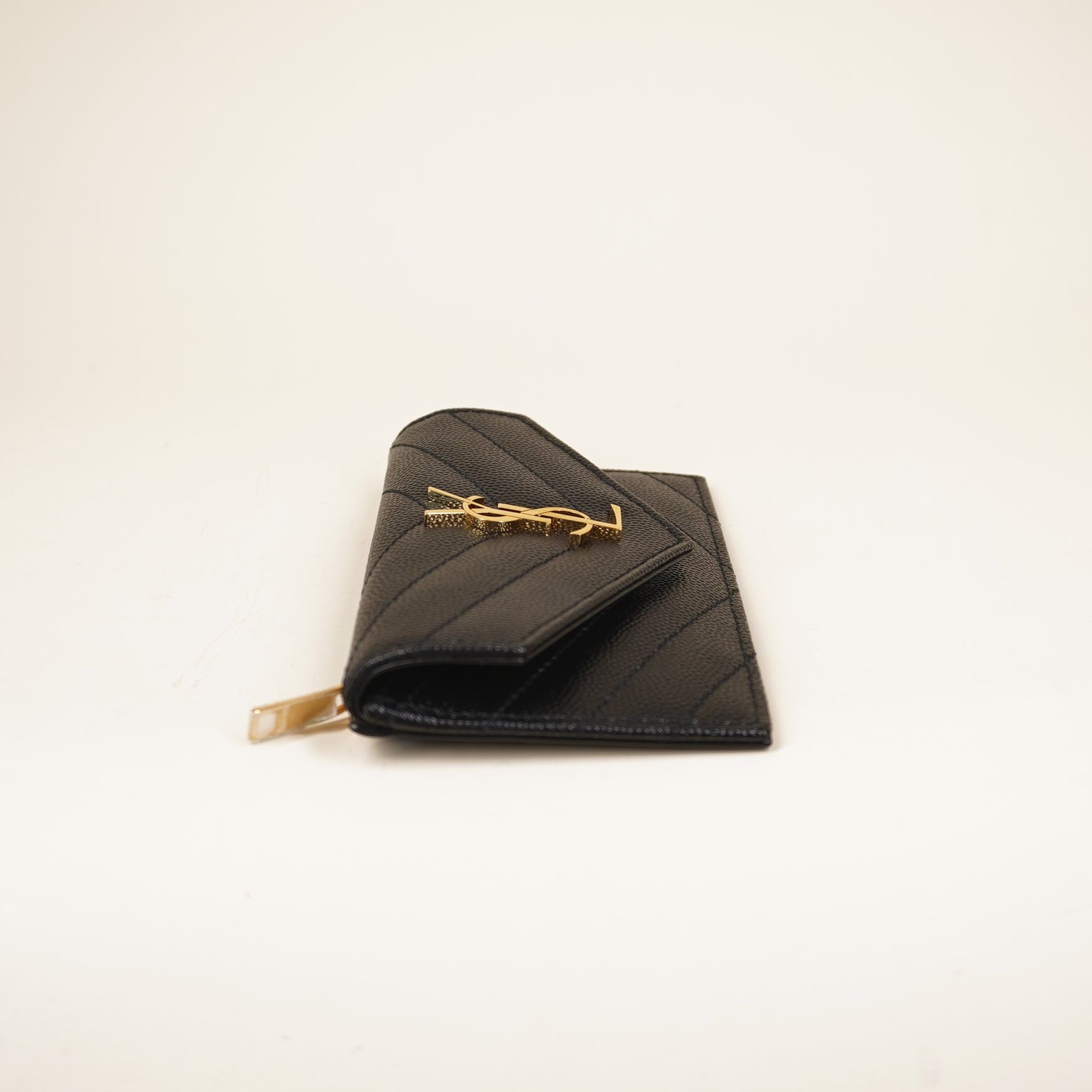 PRE-OWNED Cassandre Matelasse Envelope Card Holder
