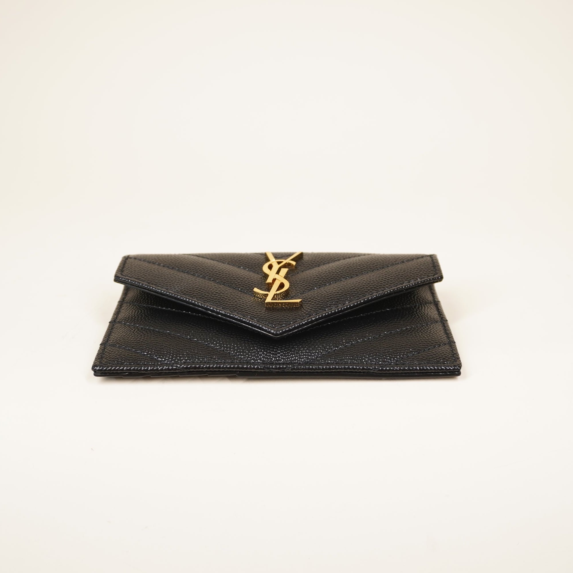 PRE-OWNED Cassandre Matelasse Envelope Card Holder