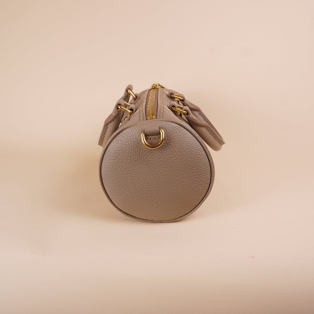 PRE-OWNED LV Papillon BB Monogram Empreinte Two Tone Shoulder Bag