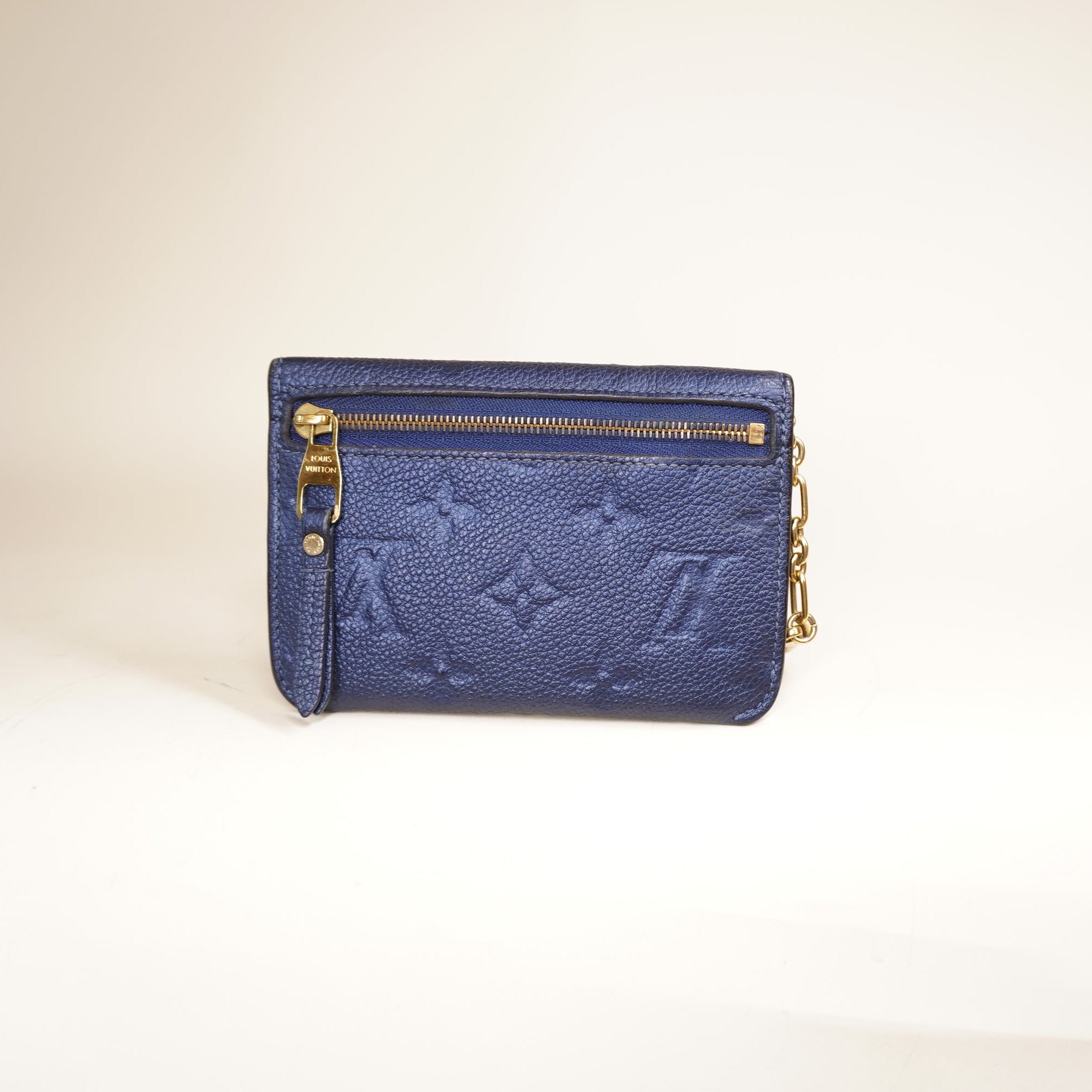 PRE-OWNED LV Empreinte Key Pouch Iris