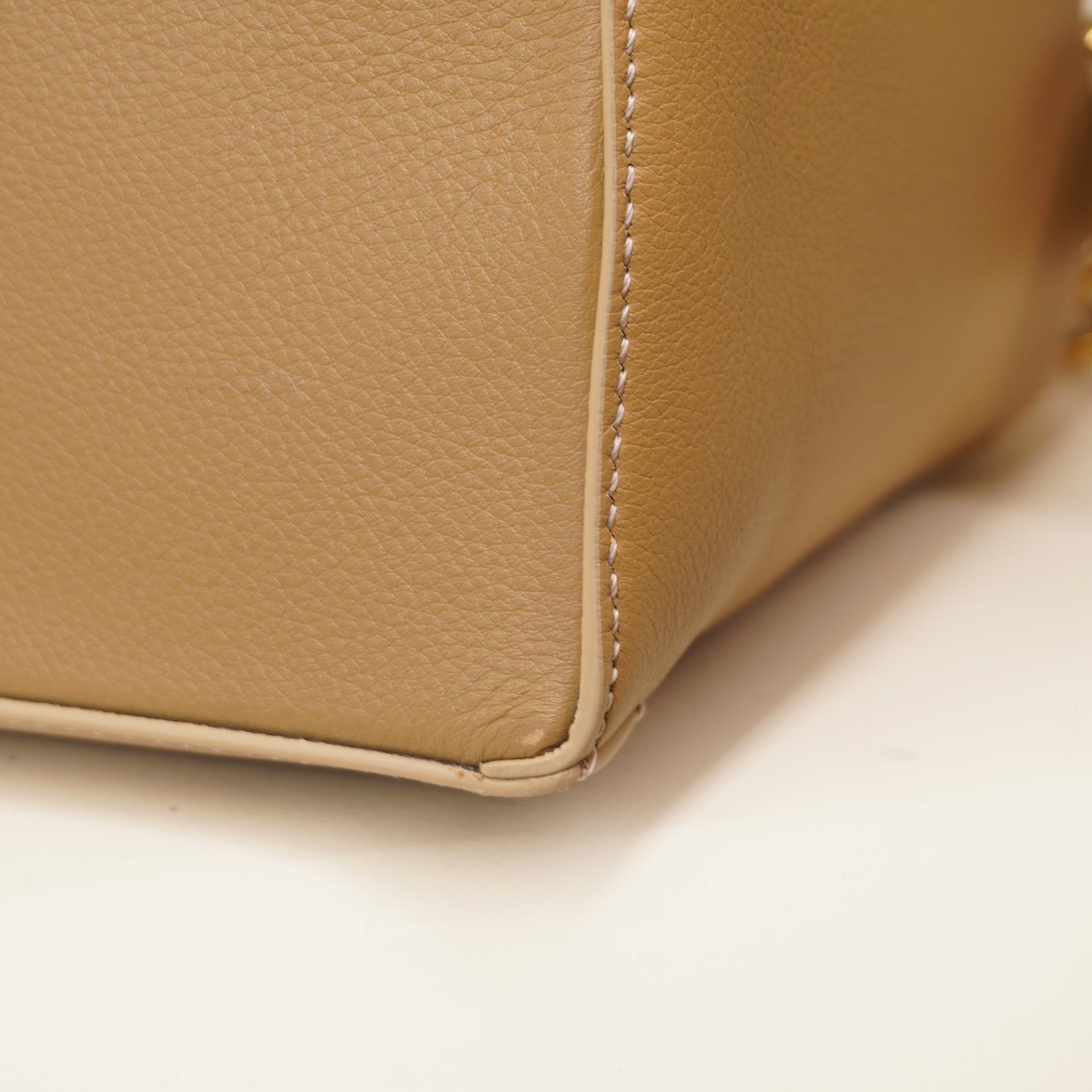 PRE-OWNED Small Leather Puzzle Edge Shoulder Bag