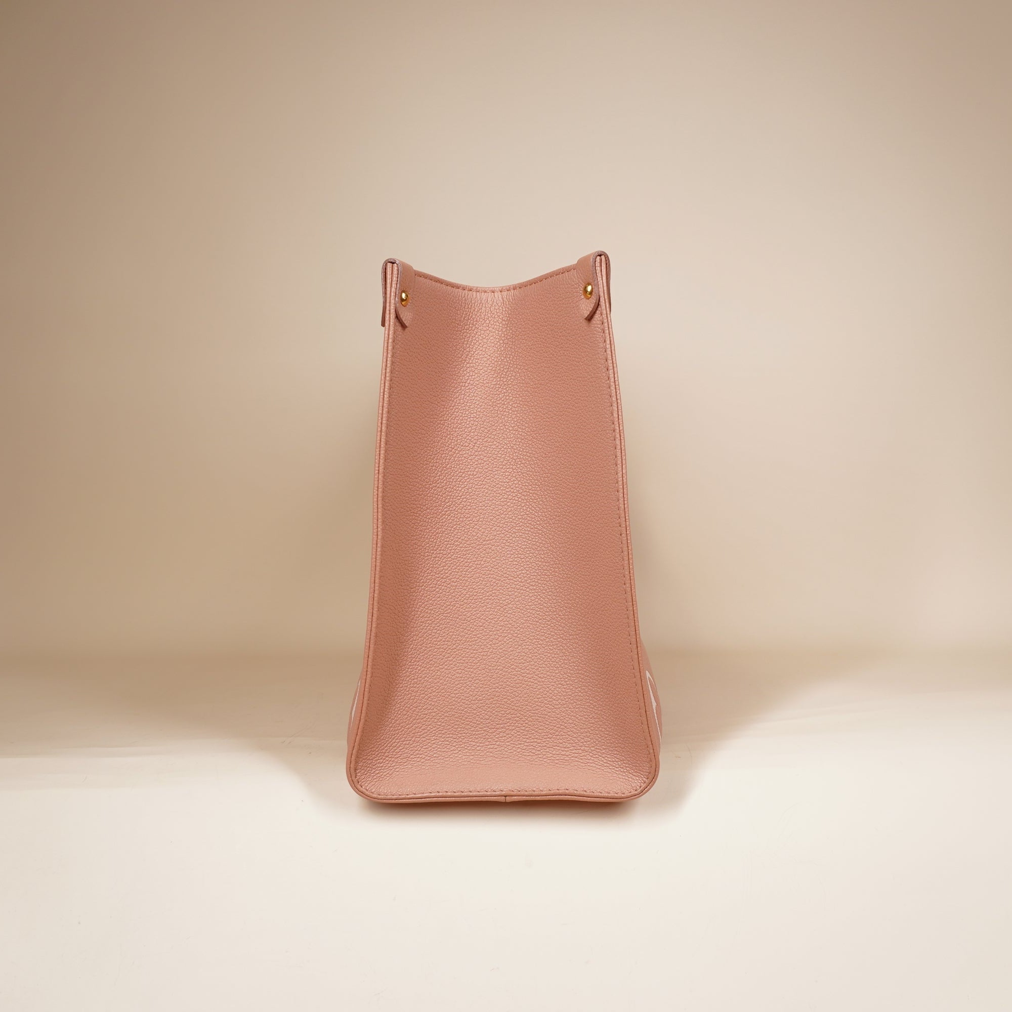 PRE-OWNED Pink Monogram On the Go MM Shoulder Bag