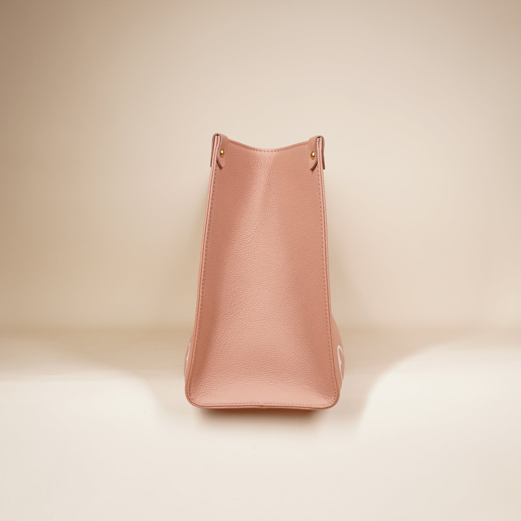 PRE-OWNED Pink Monogram On the Go MM Shoulder Bag