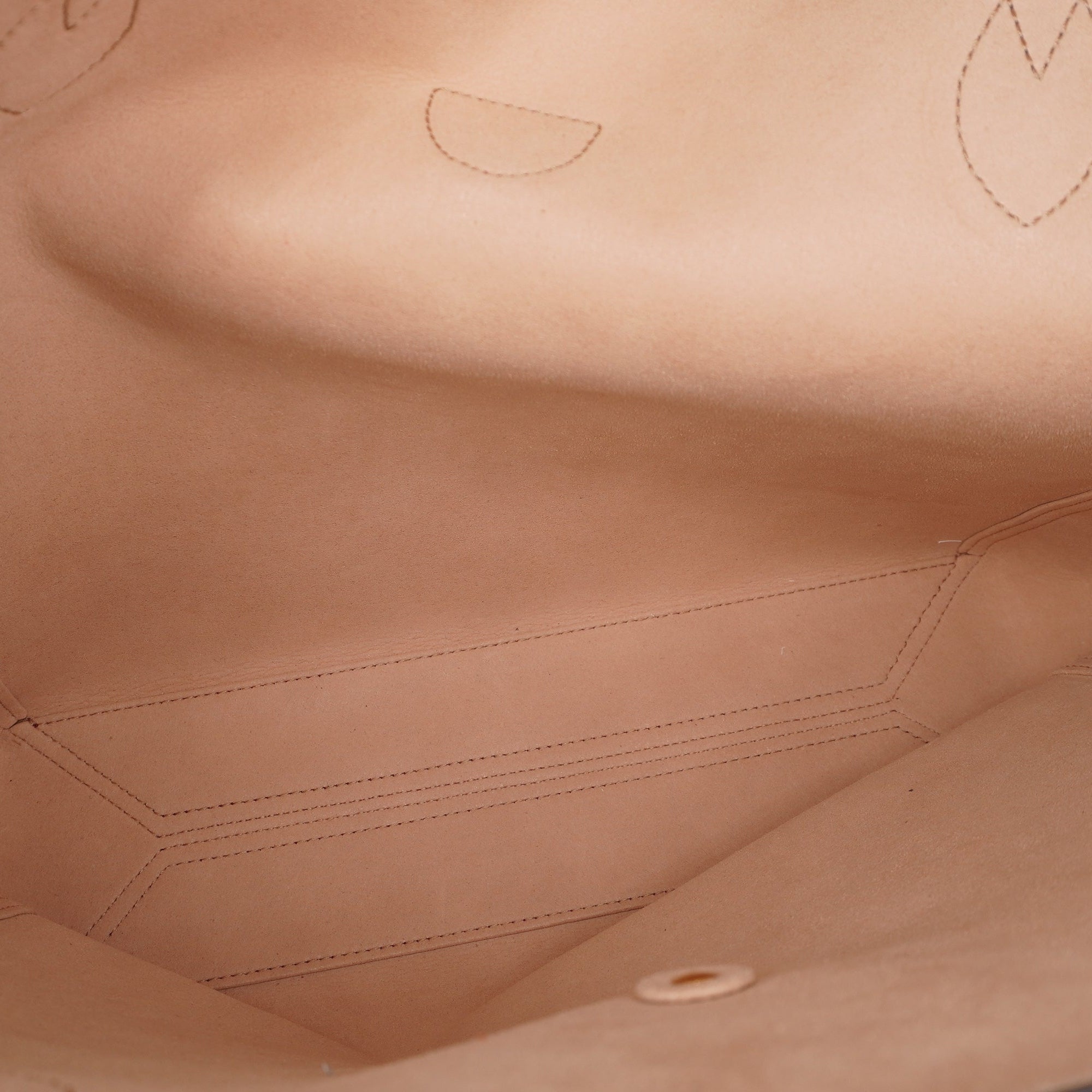 PRE-OWNED GG Red Medium Dahlia Tote w/ Pouch Shoulder Bag