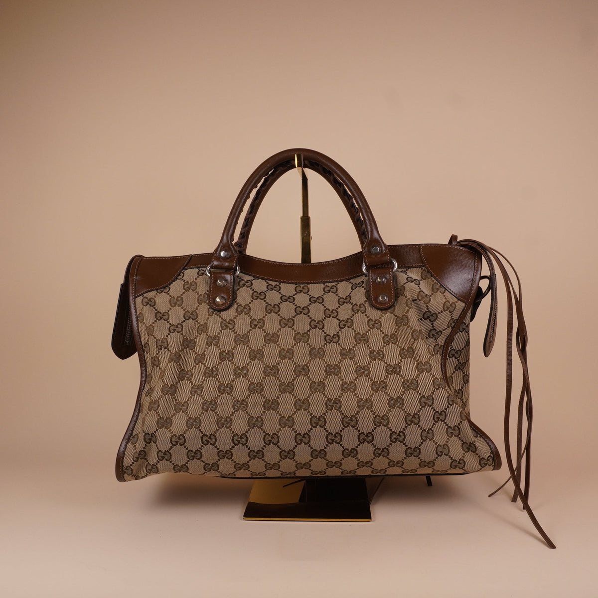 PRE-OWNED The Hacker Project GG Canvas Neo Classic City Bag