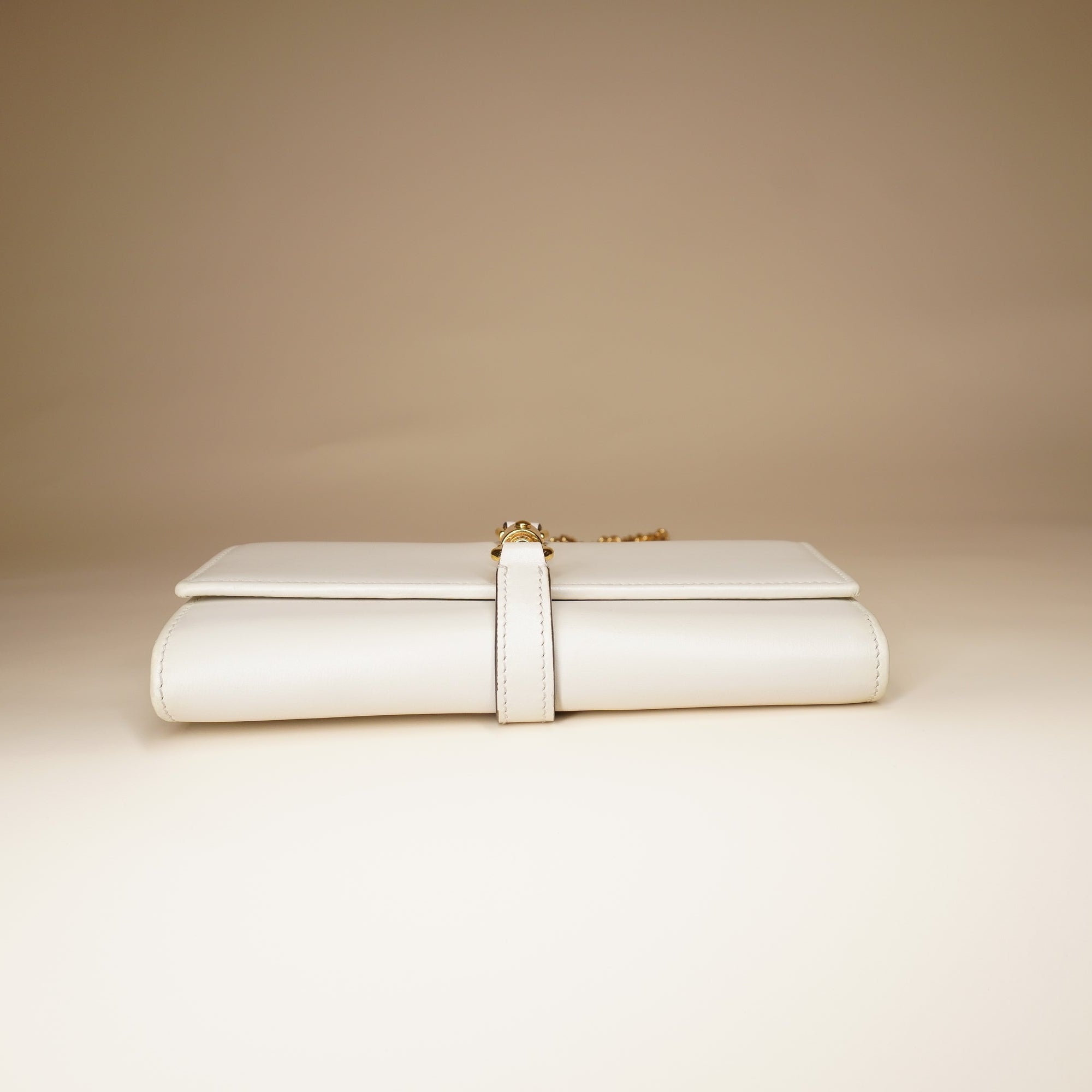 PRE-OWNED GG Jackie 1961 Continental Chain Wallet Leather Crossbody Bag