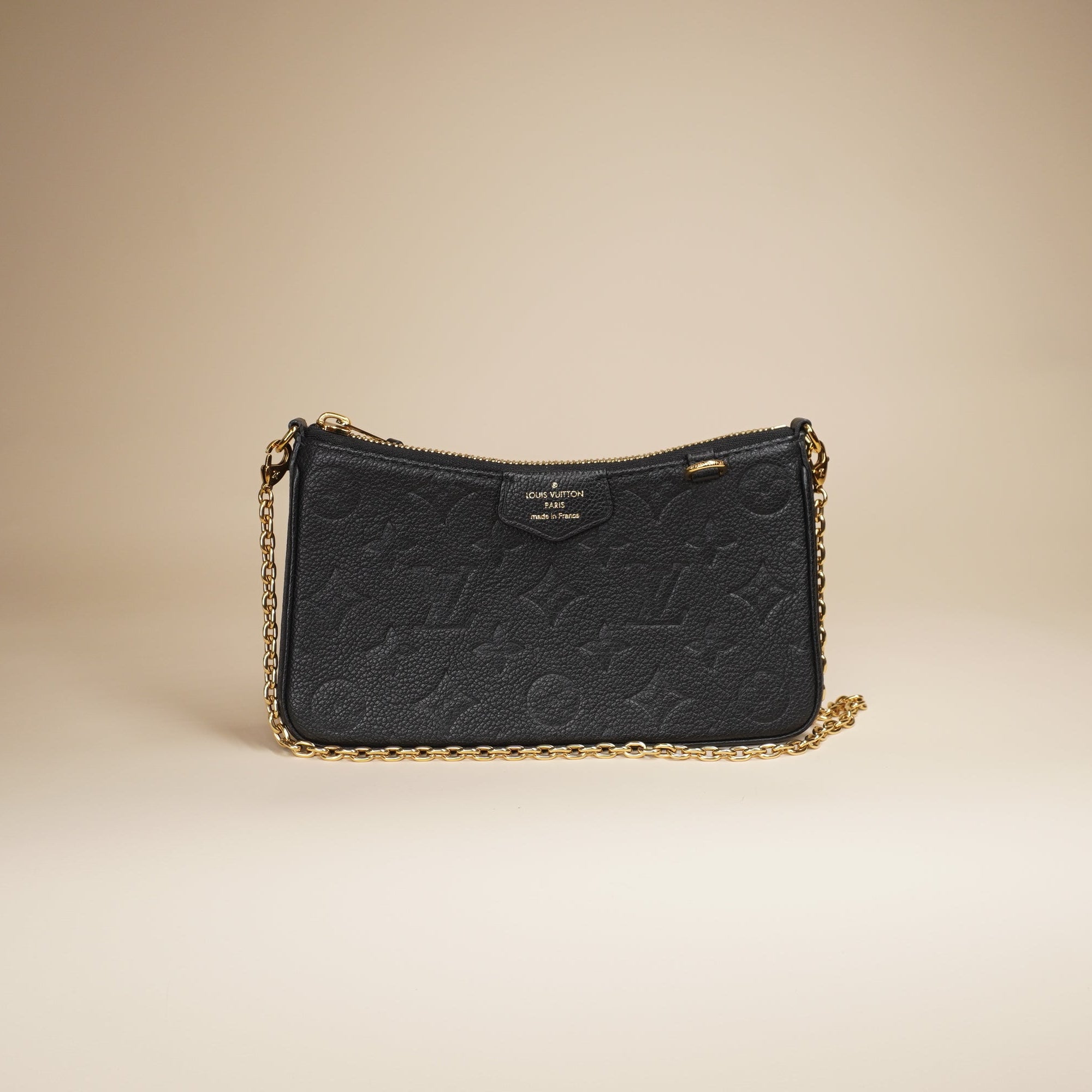 PRE-OWNED LV Easy Pouch On Strap Monogram Empreinte Shoulder Bag