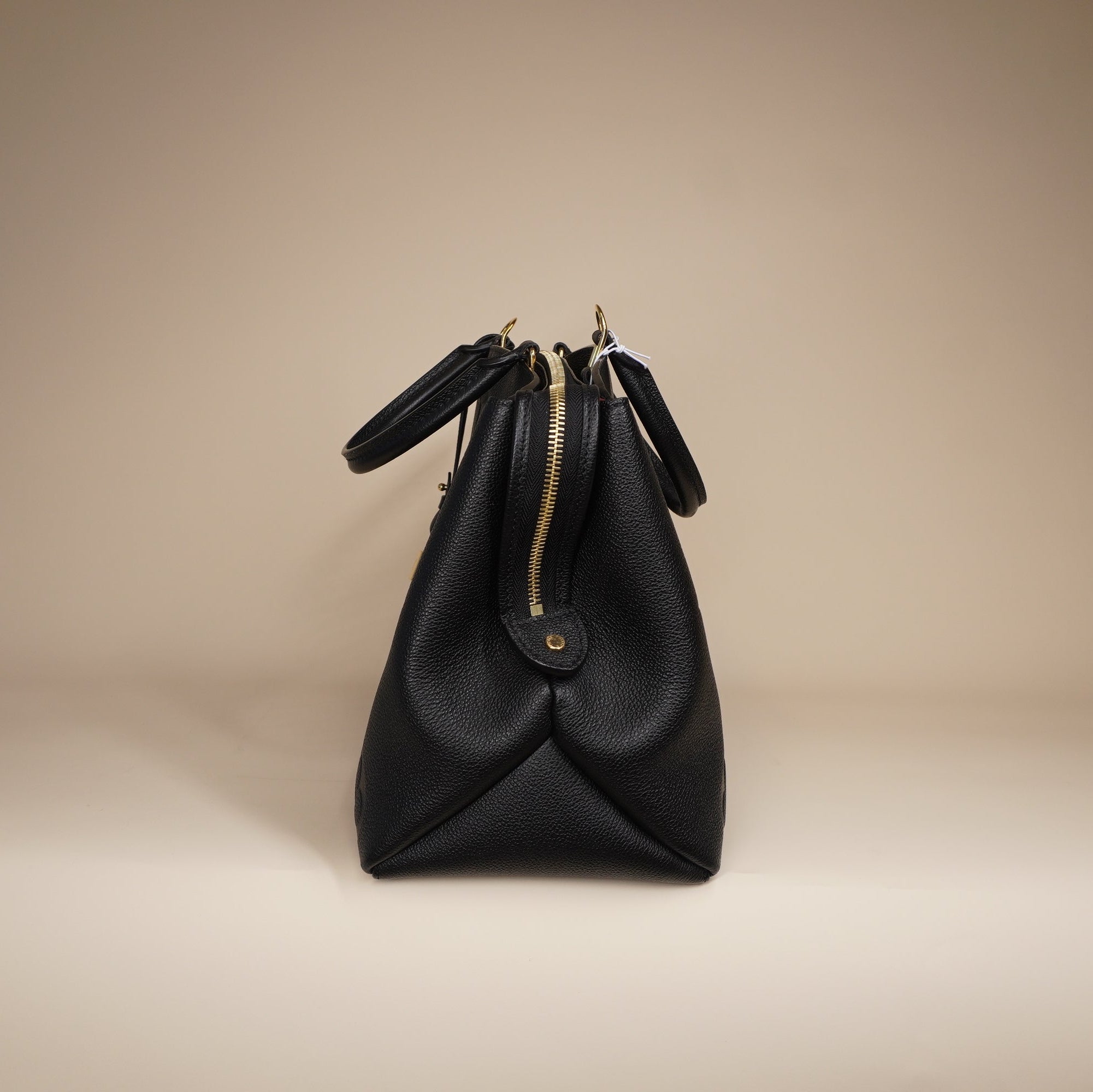 PRE-OWNED LV Black Empreinte Monogram Grand Palais Shoulder Bag