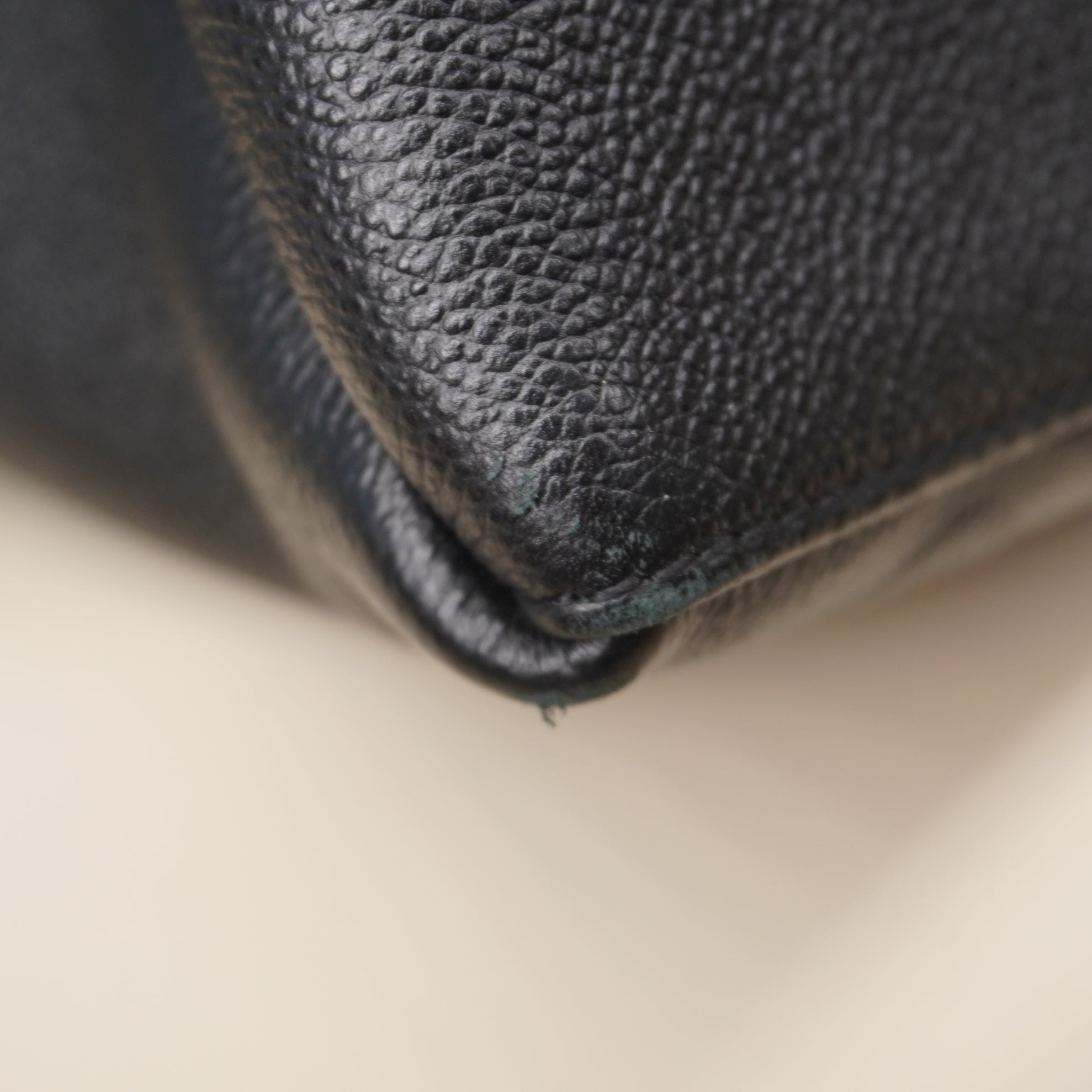 PRE-OWNED LV Black Empreinte Monogram Grand Palais Shoulder Bag
