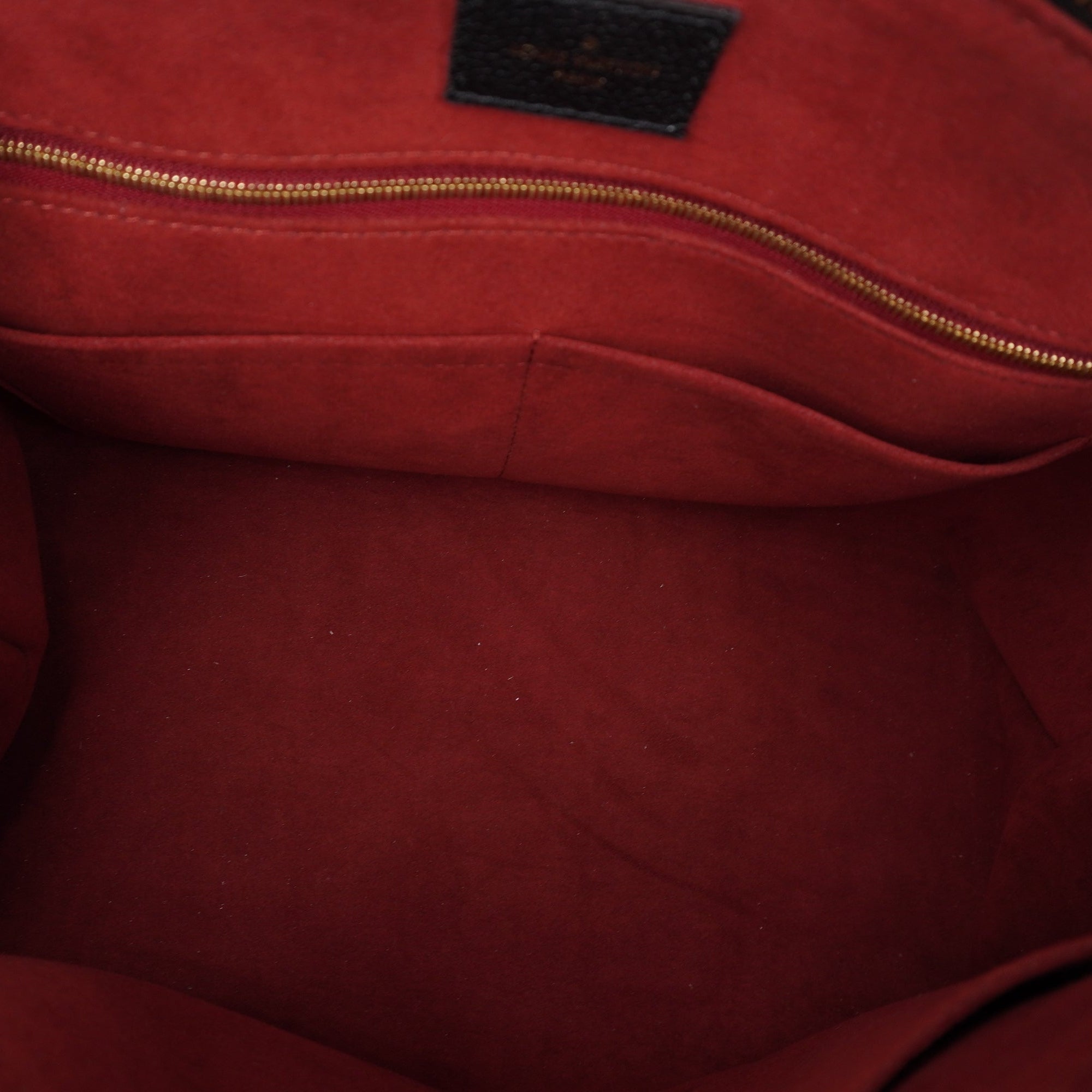 PRE-OWNED LV Black Empreinte Monogram Grand Palais Shoulder Bag
