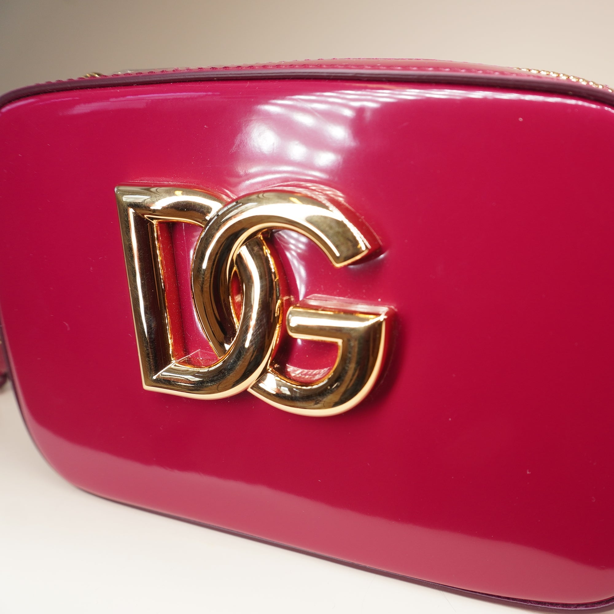 PRE-OWNED Patent Pink 3.5 Crossbody Bag