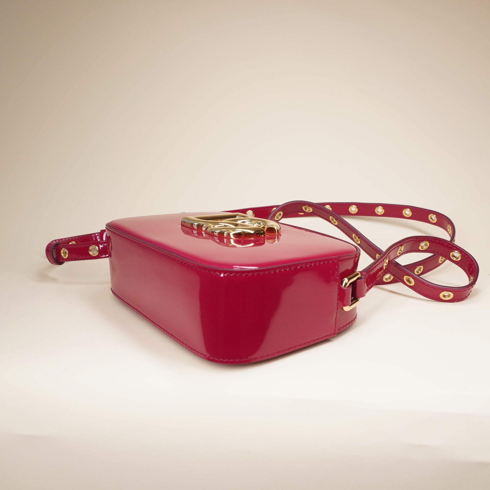 PRE-OWNED Patent Pink 3.5 Crossbody Bag