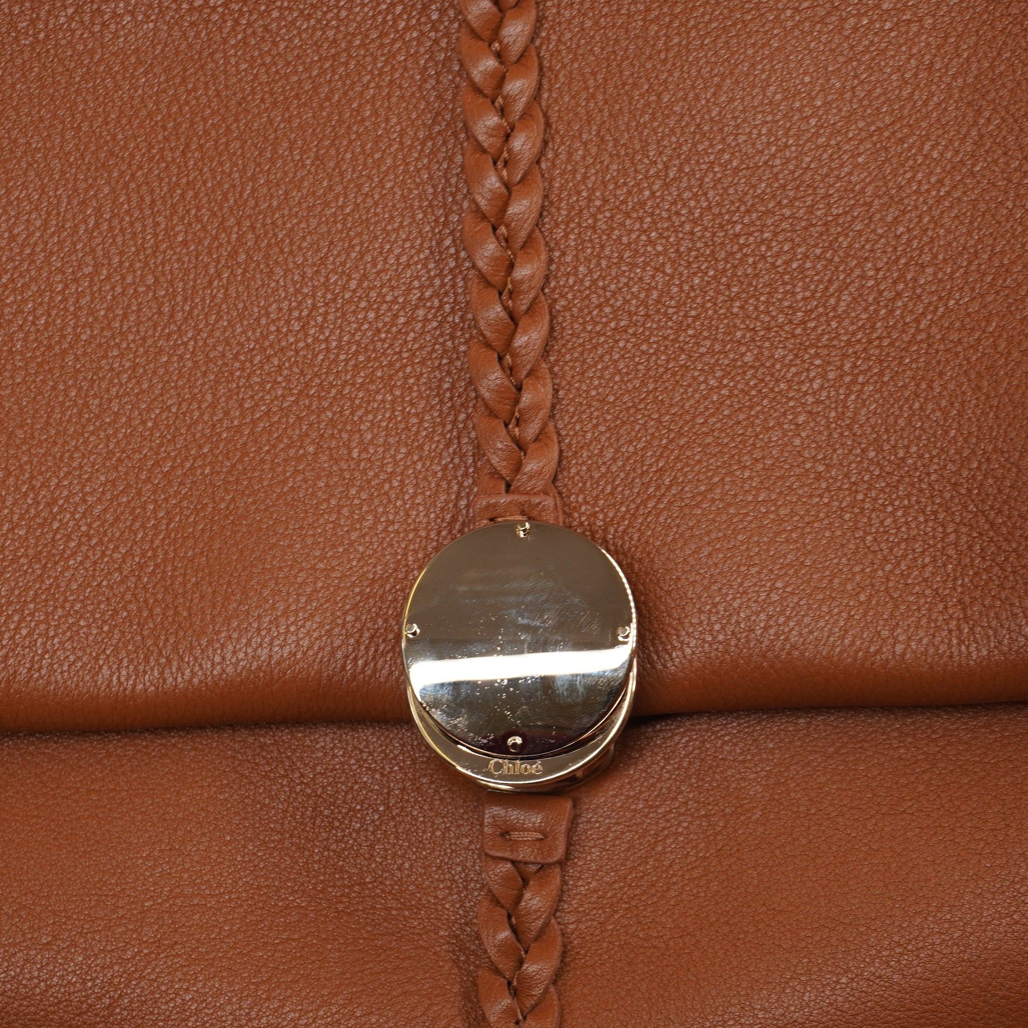 PRE-OWNED Brown Penelope Soft Shoulder Bag