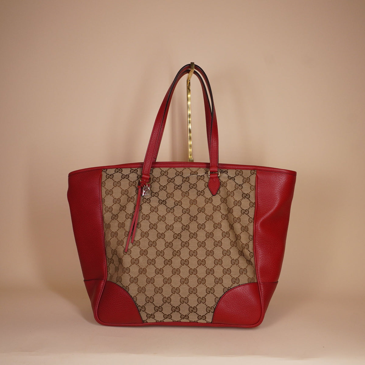 PRE-OWNED Medium GG Canvas Bree Tote