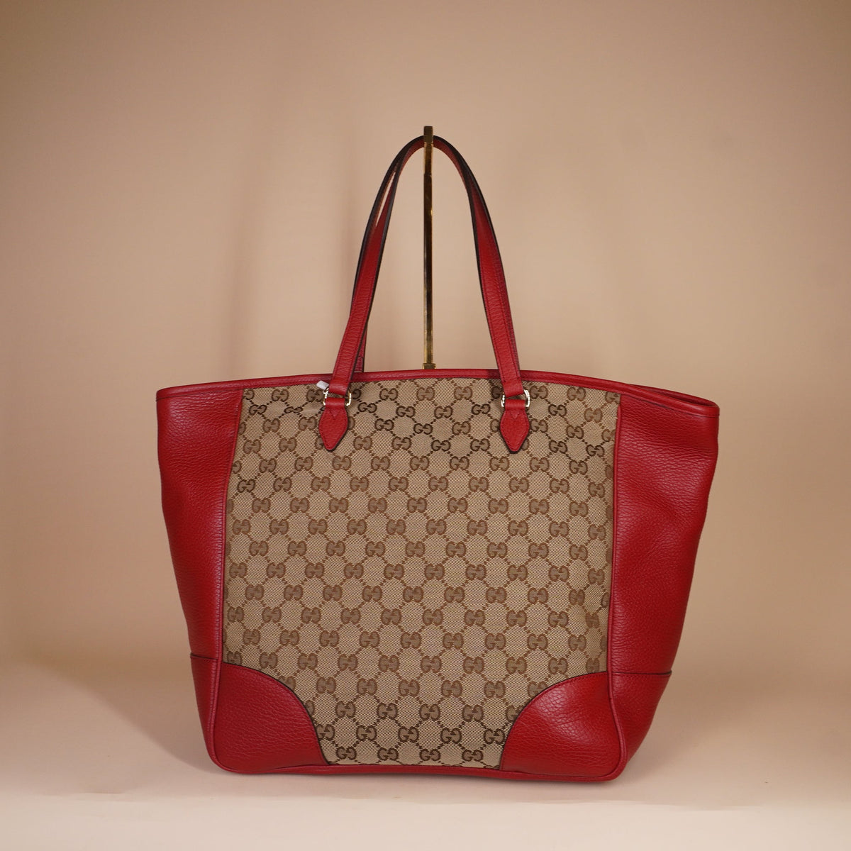 PRE-OWNED Medium GG Canvas Bree Tote